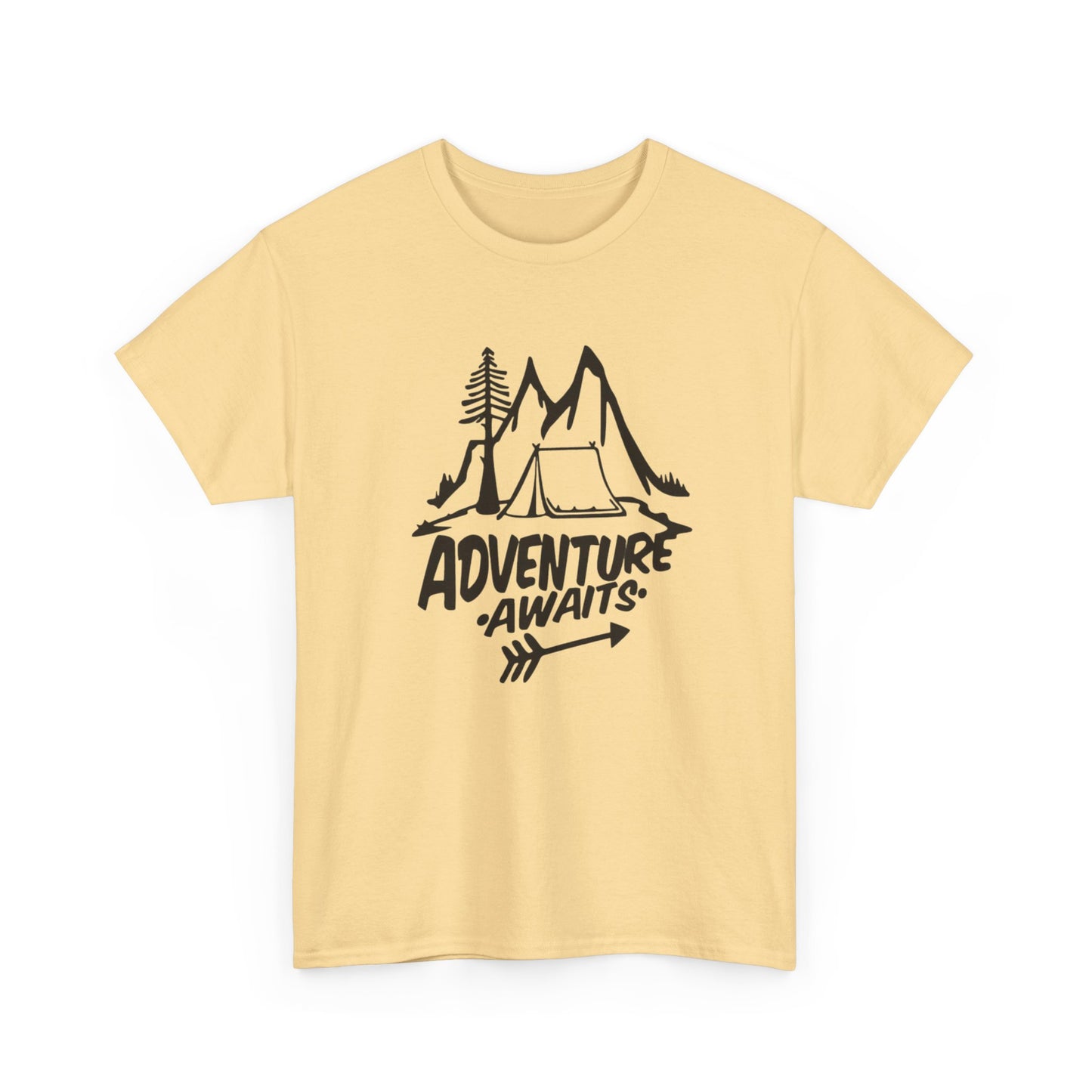 Adventure Awaits Outdoors Graphic T Shirt NEW ADULT