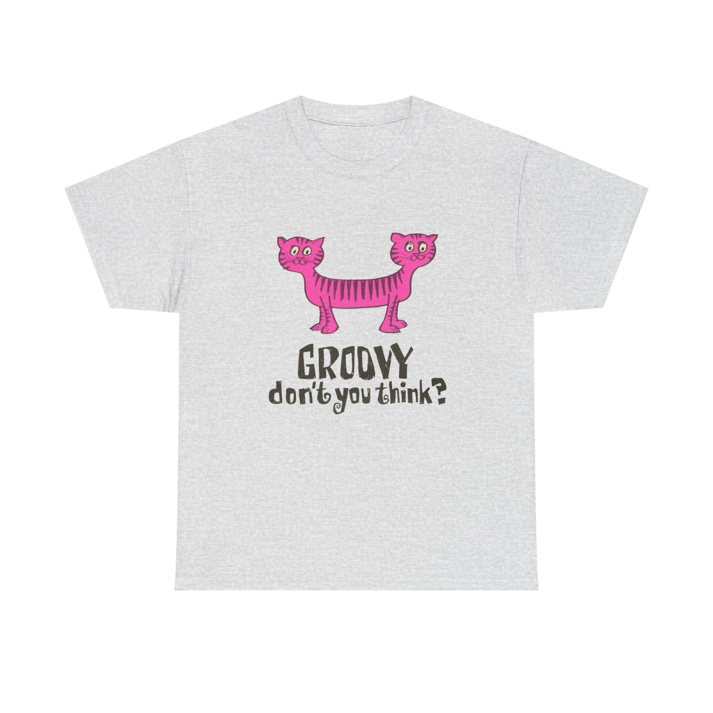 Groovy Don't You Think Retro Graphic T Shirt NEW Adult Tee