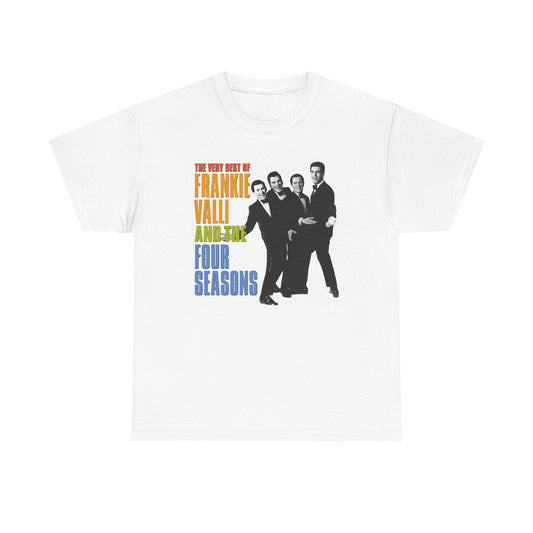 Frankie Valli And The Four Seasons Vintage Graphic T Shirt NEW Unisex Cotton Tee