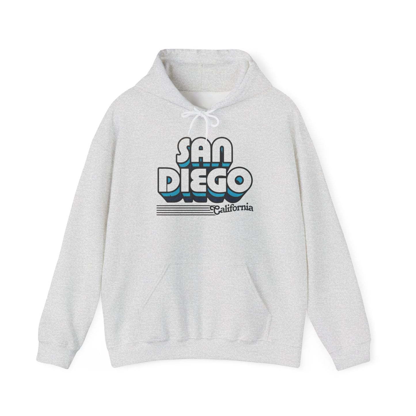 San Diego California Vintage Graphic Hoodie Heavy Blend™ NEW Sweatshirt