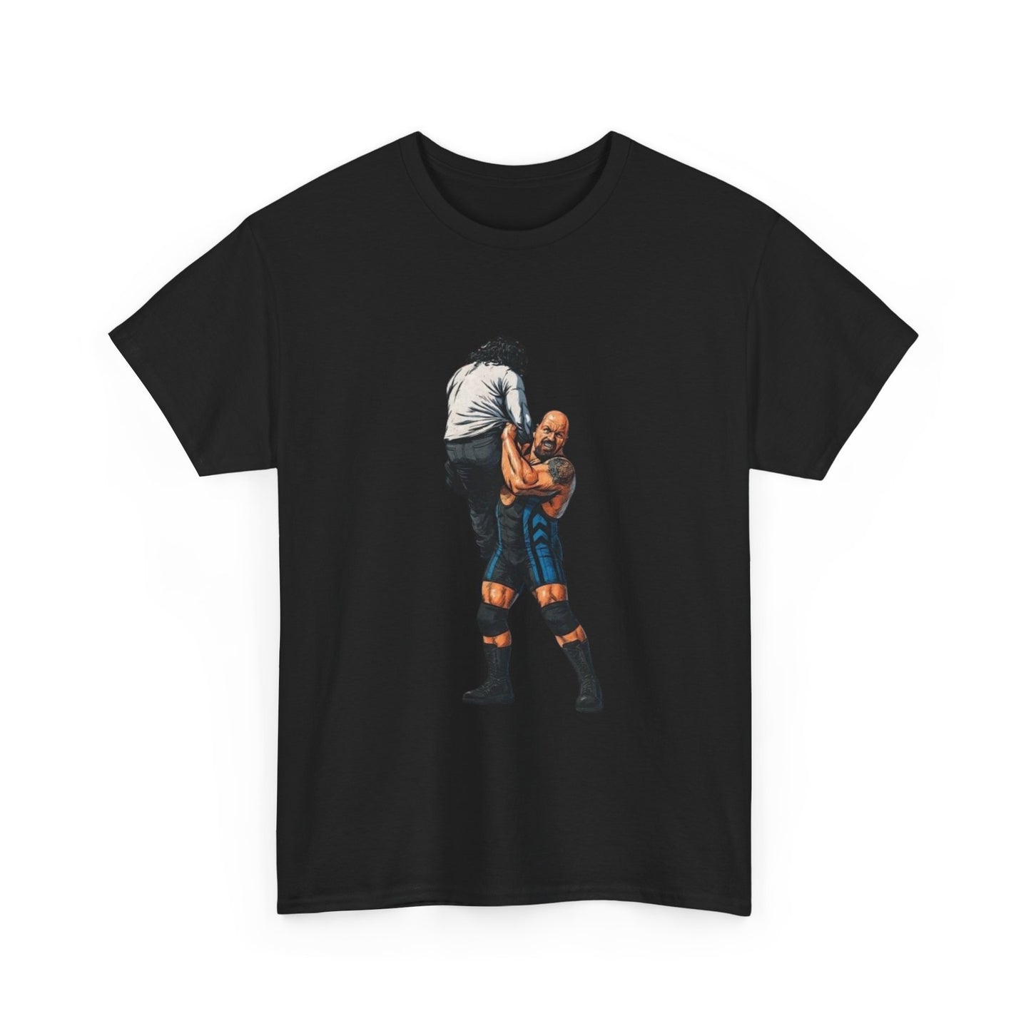 Big Show Mick Foley Wrestling Graphic T Shirt NEW Adult Unisex Heavy Cotton Tee
