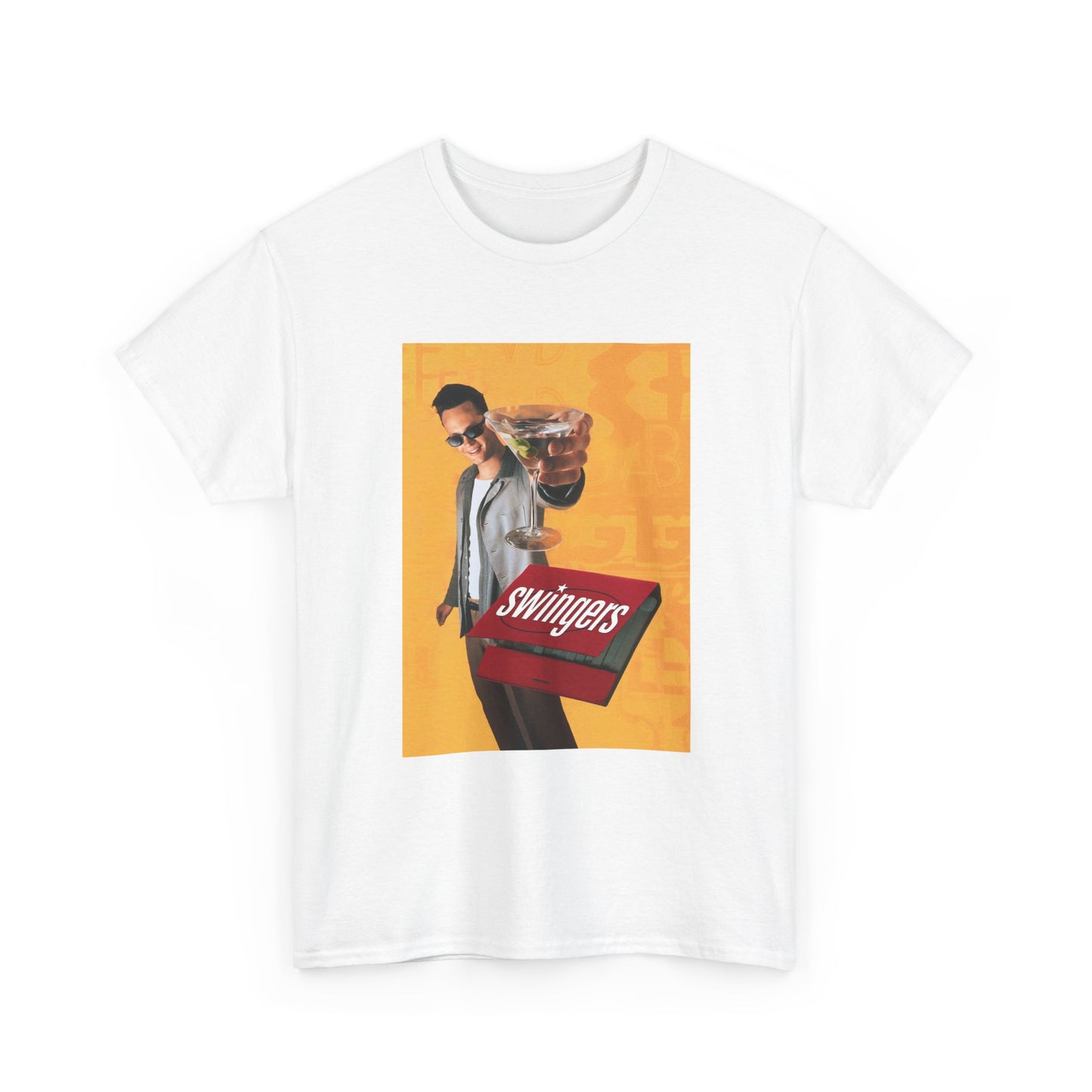 Swingers Poster T Shirt Vintage 90s Movie Retro Unisex Heavy Cotton Tee