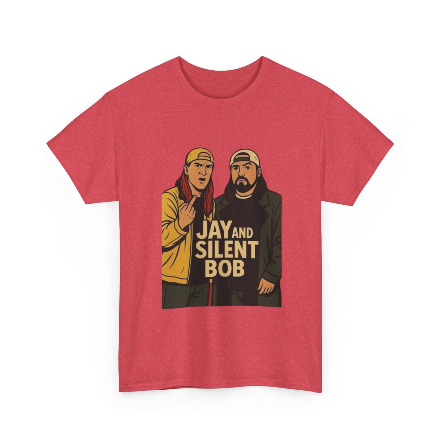 Jay And Silent Bob Comedy Graphic T Shirt NEW Unisex Heavy Cotton Tee