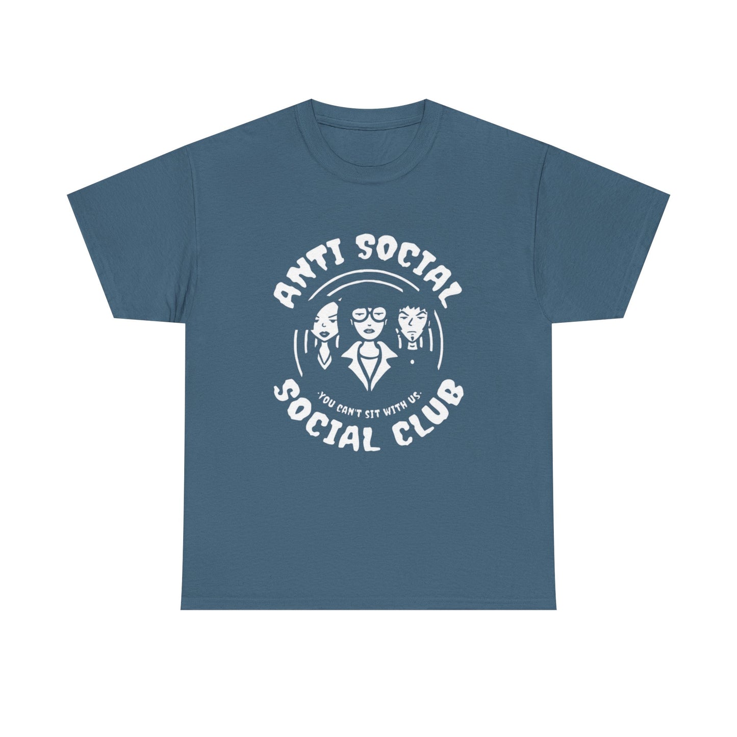 Anti Social Club Graphic T Shirt Unisex Heavy Cotton Tee