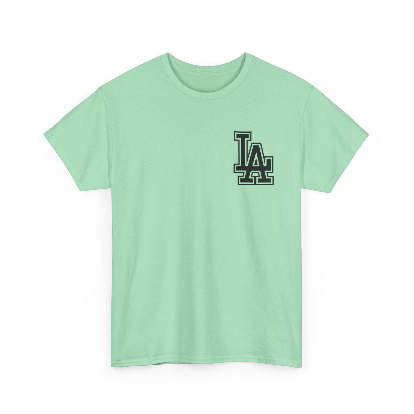 LA Los Angeles Cali Logo Graphic T Shirt S-5XL Unisex Heavy Cotton Tee