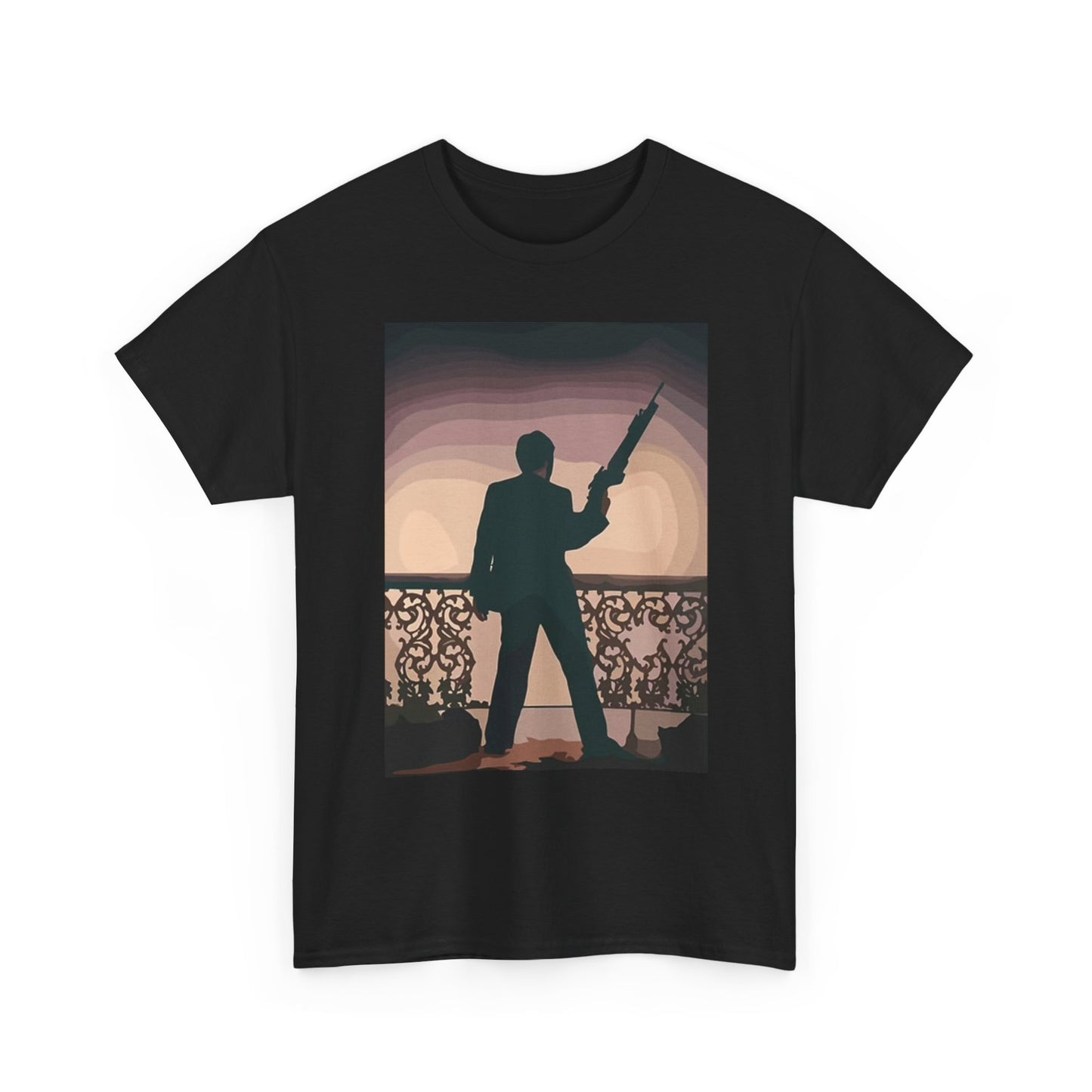 Scarface Graphic T Shirt Retro 90s Movie Vintage Unisex Heavy Cotton Tee