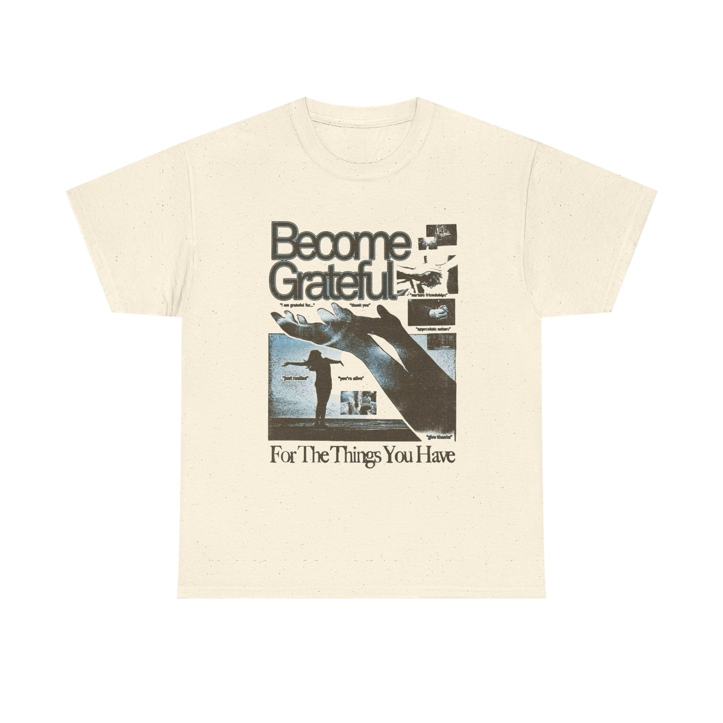 Become Grateful Graphic T Shirt Unisex Gift New AMERICAN VINTAGE
