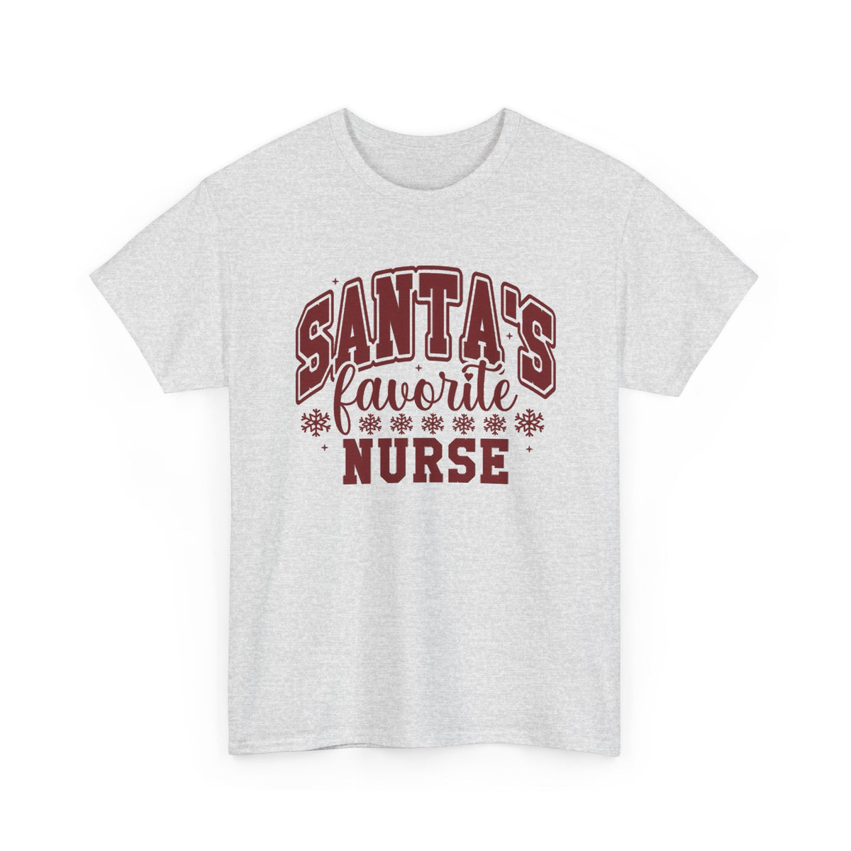 Santa's Favorite Nurse T-Shirt | Christmas Nurse Shirt