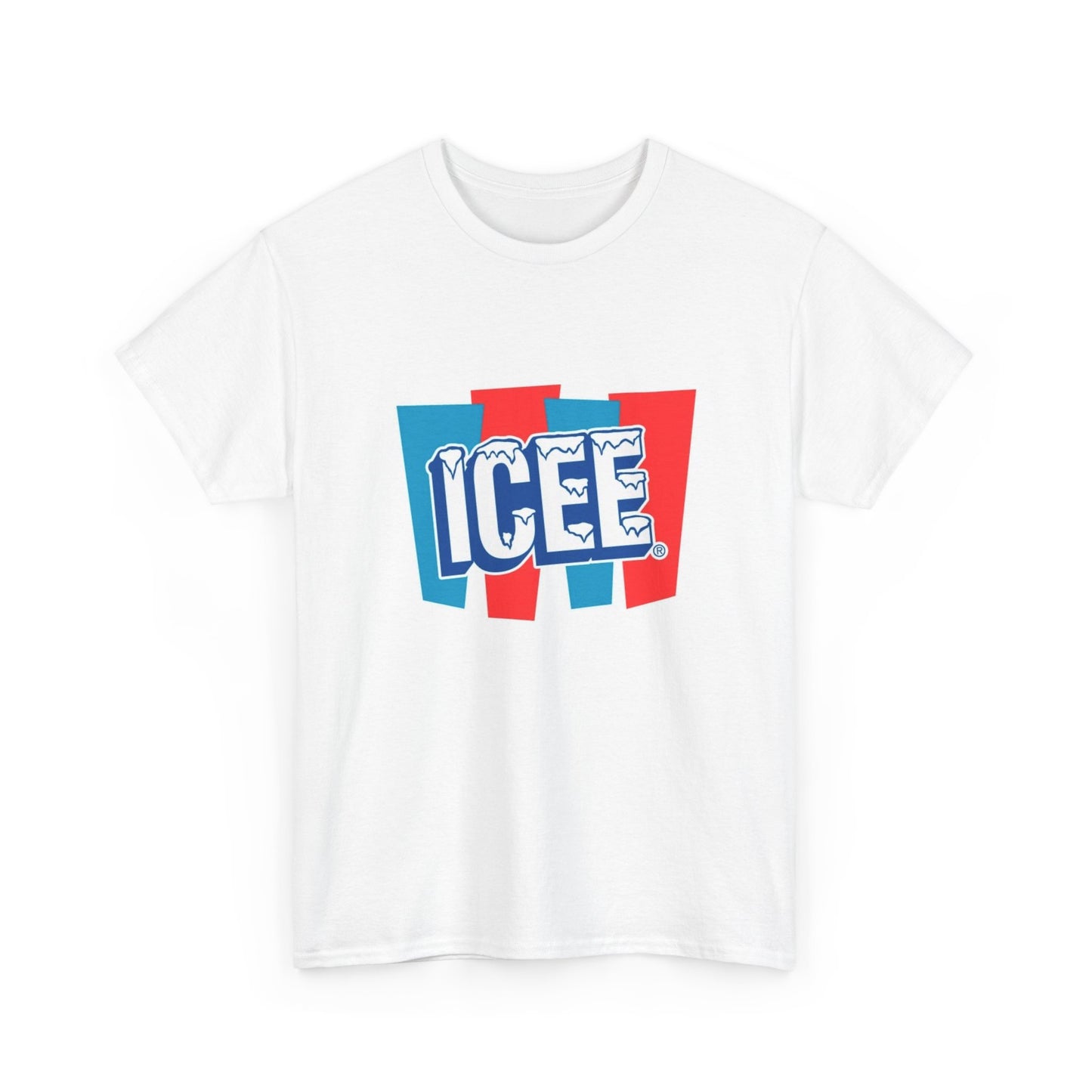 Icee Slushie Graphic T Shirt Vintage Logo 90s Retro Unisex Heavy Cotton Tee