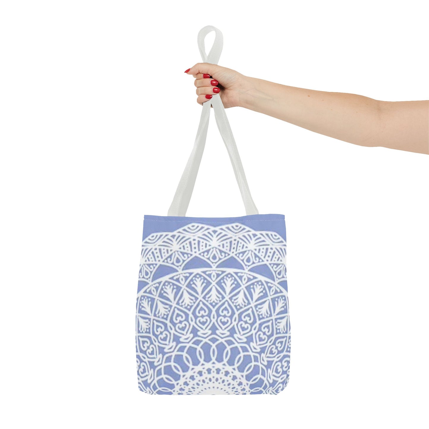 Light Blue And White Multi Color BRAND NEW MODERN Tote Bag (AOP)