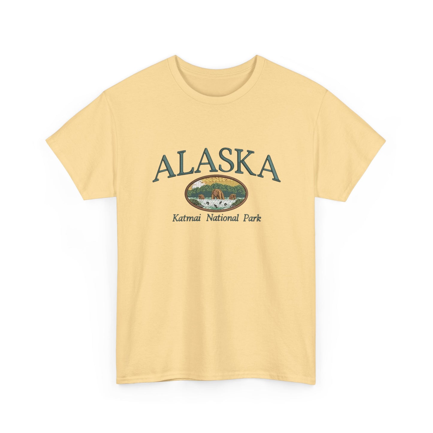 Alaska Graphic T Shirt NEW Unisex Heavy Cotton Tee