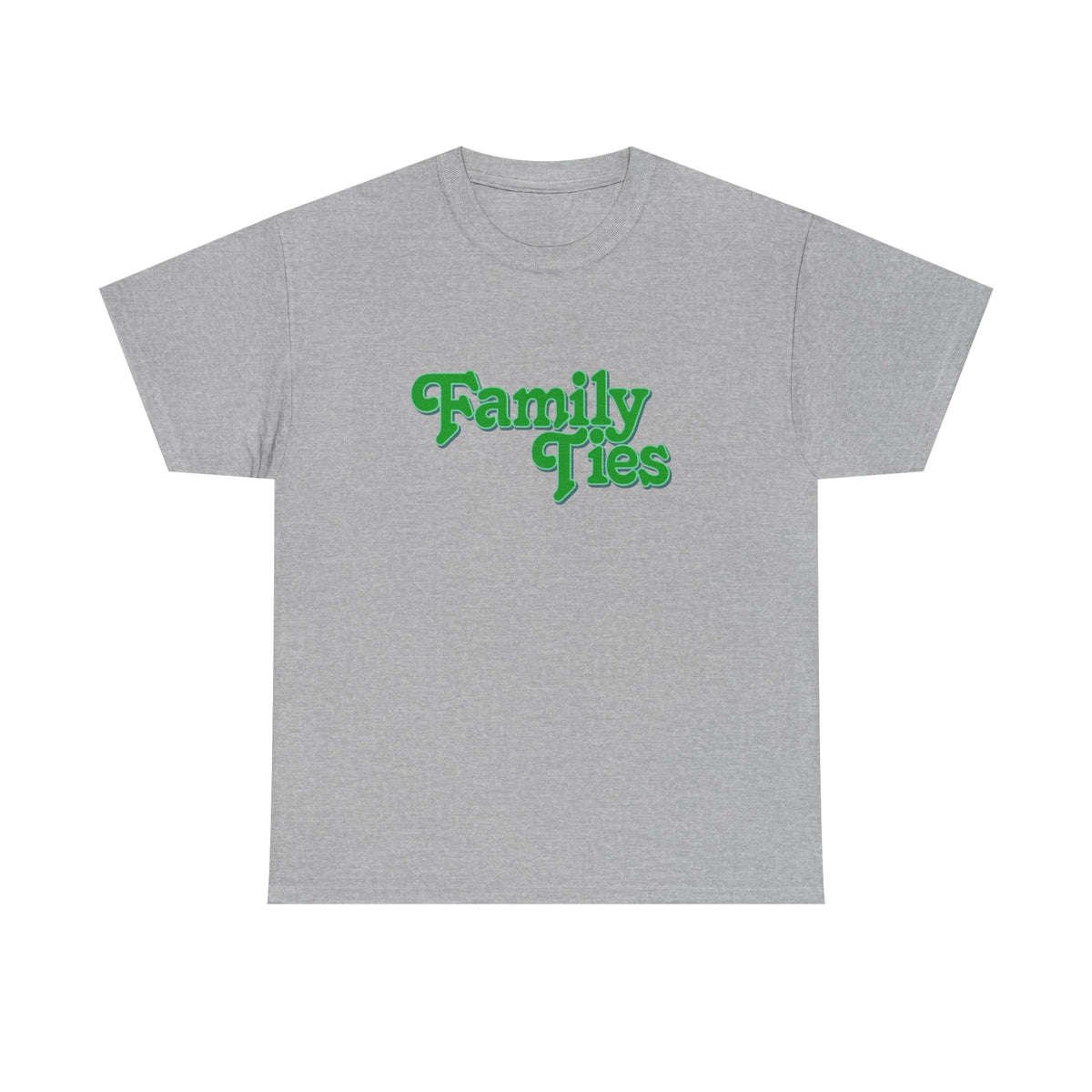 Family Ties Graphic T Shirt Vintage Retro Tv Series Unisex Heavy Cotton Tee