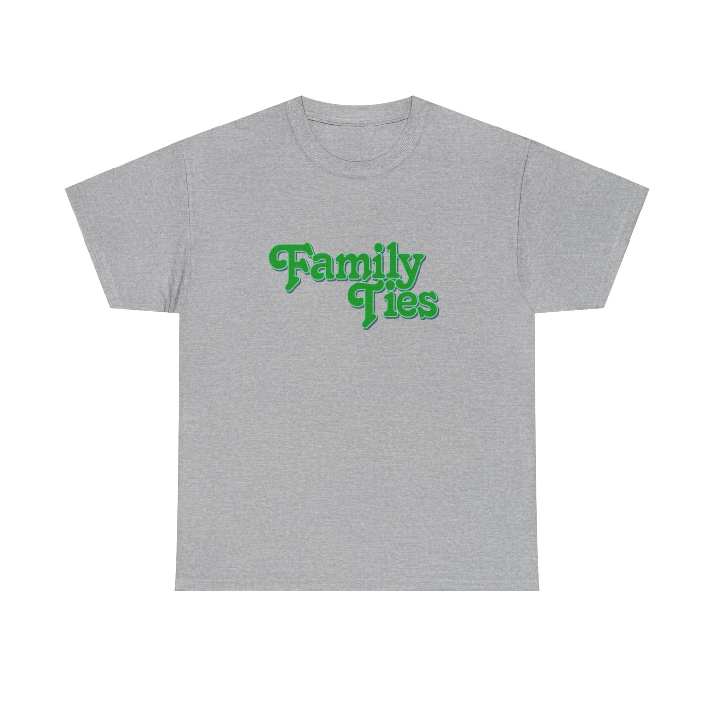 Family Ties Graphic T Shirt Vintage Retro Tv Series Unisex Heavy Cotton Tee