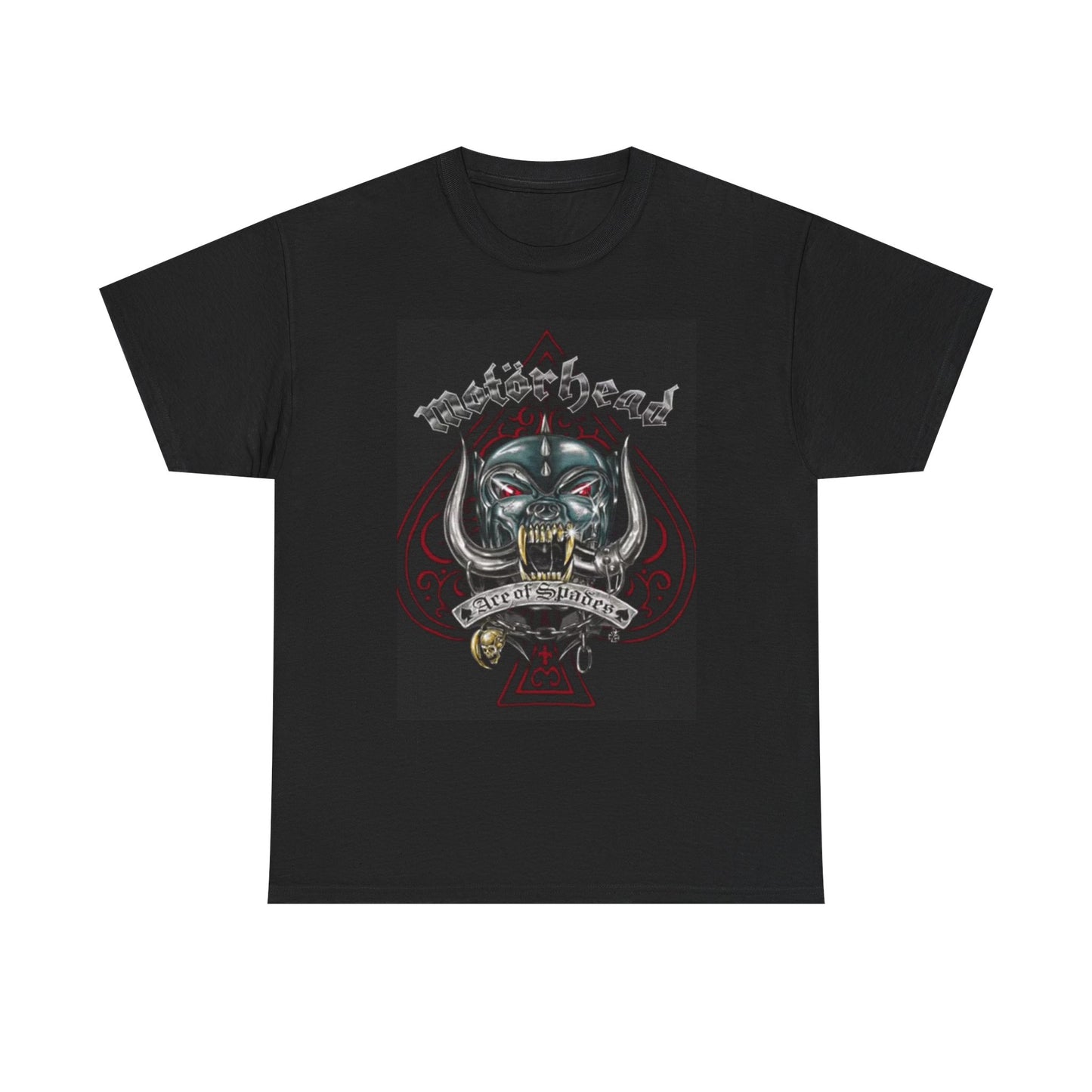 Motorhead Graphic T Shirt Retro Metal Poster Vintage Unisex Heavy Cotton Tee