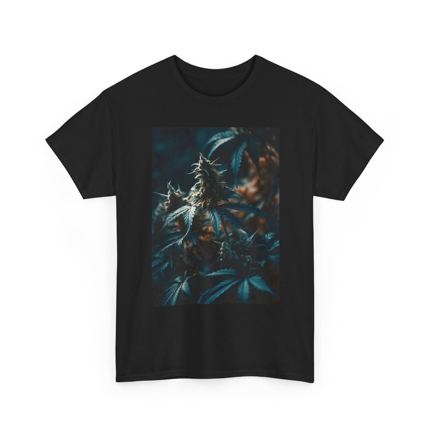 Mother Nature Weed Plant T Shirt Graphic Unisex Heavy Cotton Tee