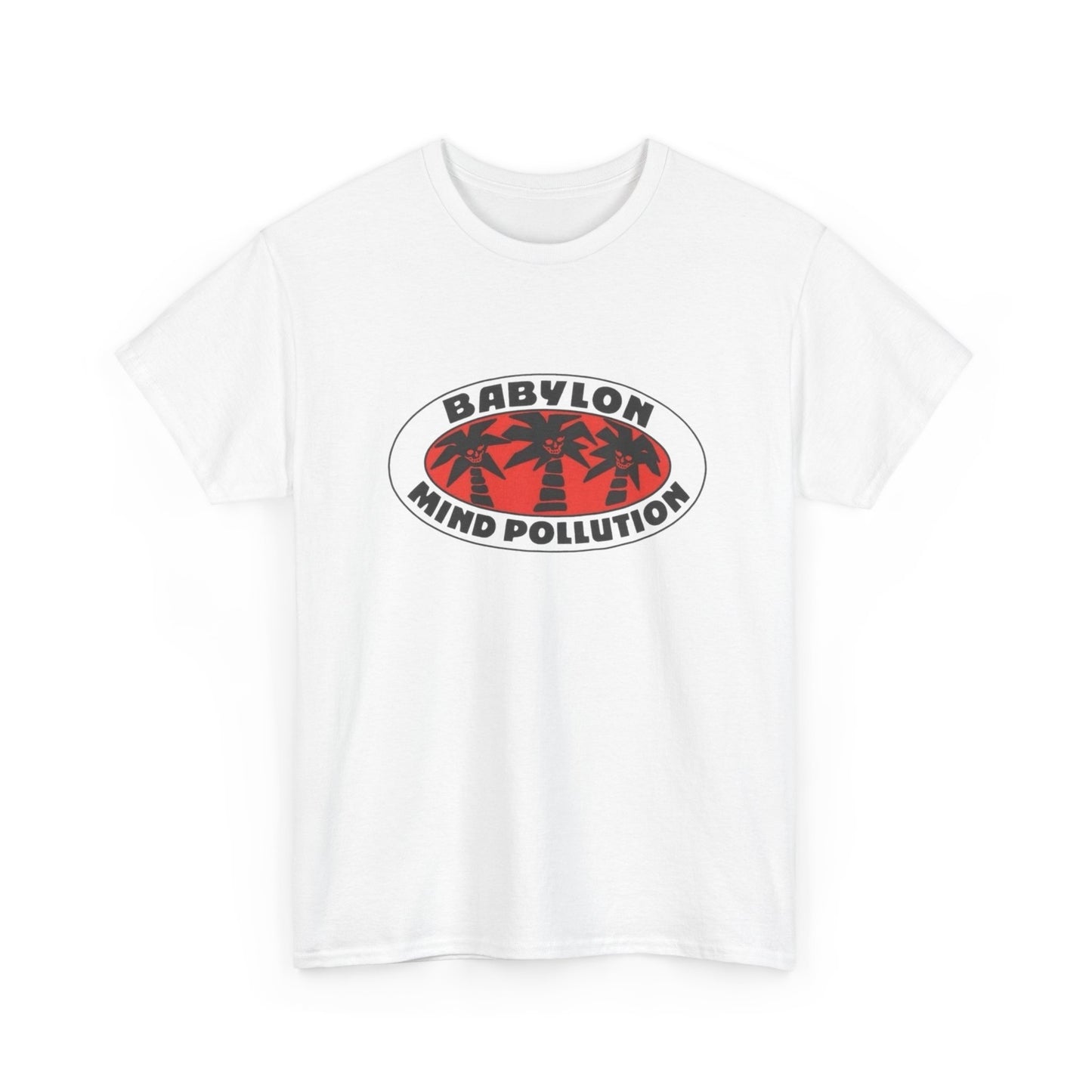 Babylon Mind Pollution Graphic T Shirt NEW Adult Regular Heavy Cotton Tee