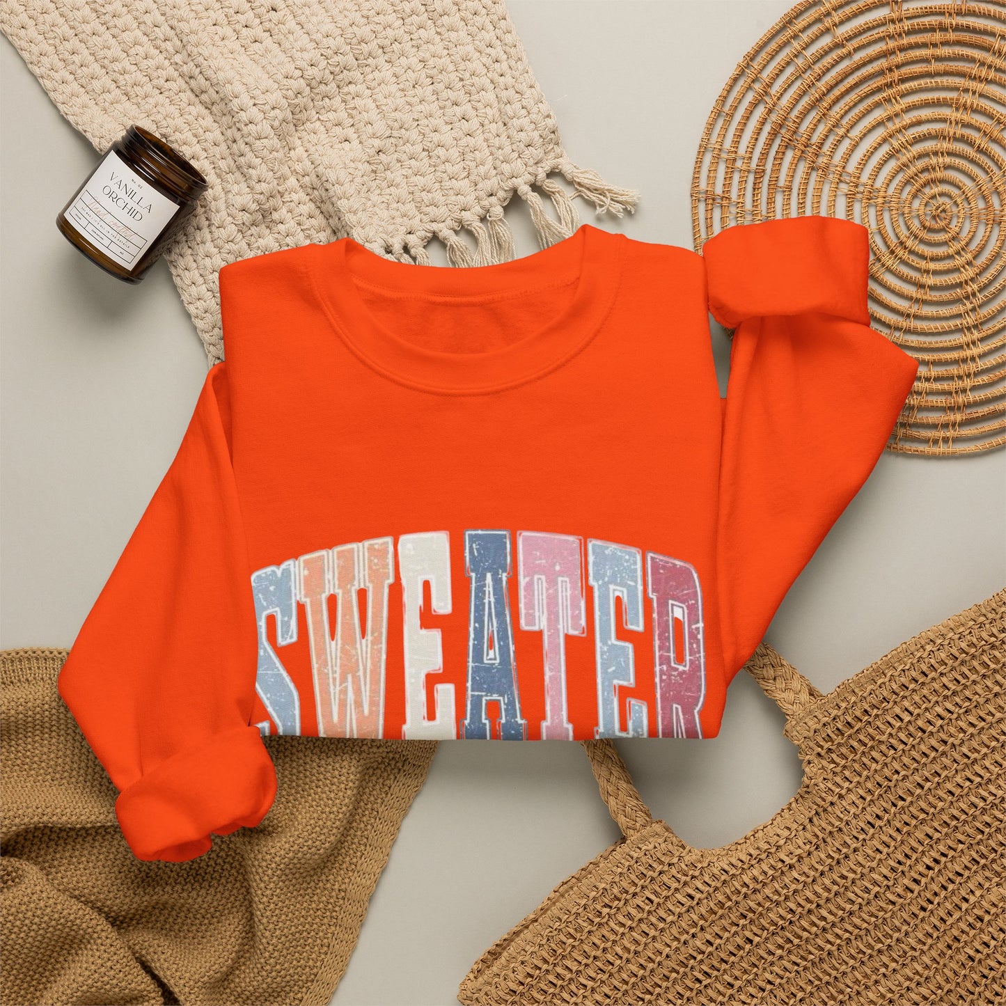 Sweater Weather Graphic Sweater NEW Unisex Heavy Blend™ Crewneck Sweatshirt