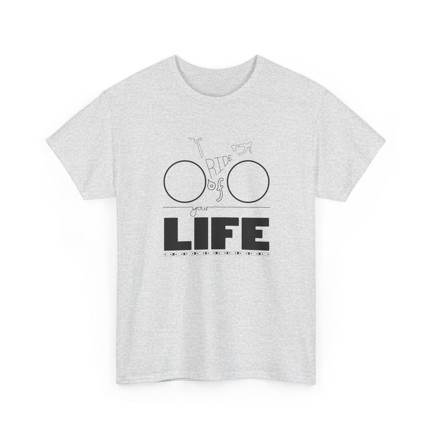Bike Ride Of Your Life Graphic T Shirt ADULT NEW Heavy Cotton Tee