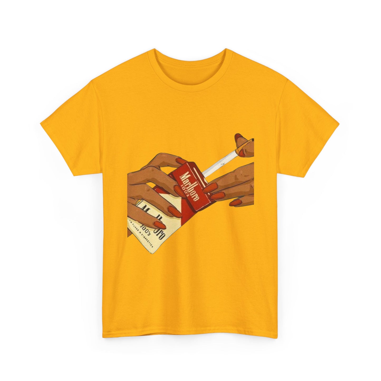 Vintage Cigarettes Graphic T Shirt NEW Adult Unisex Heavy Cotton Tee