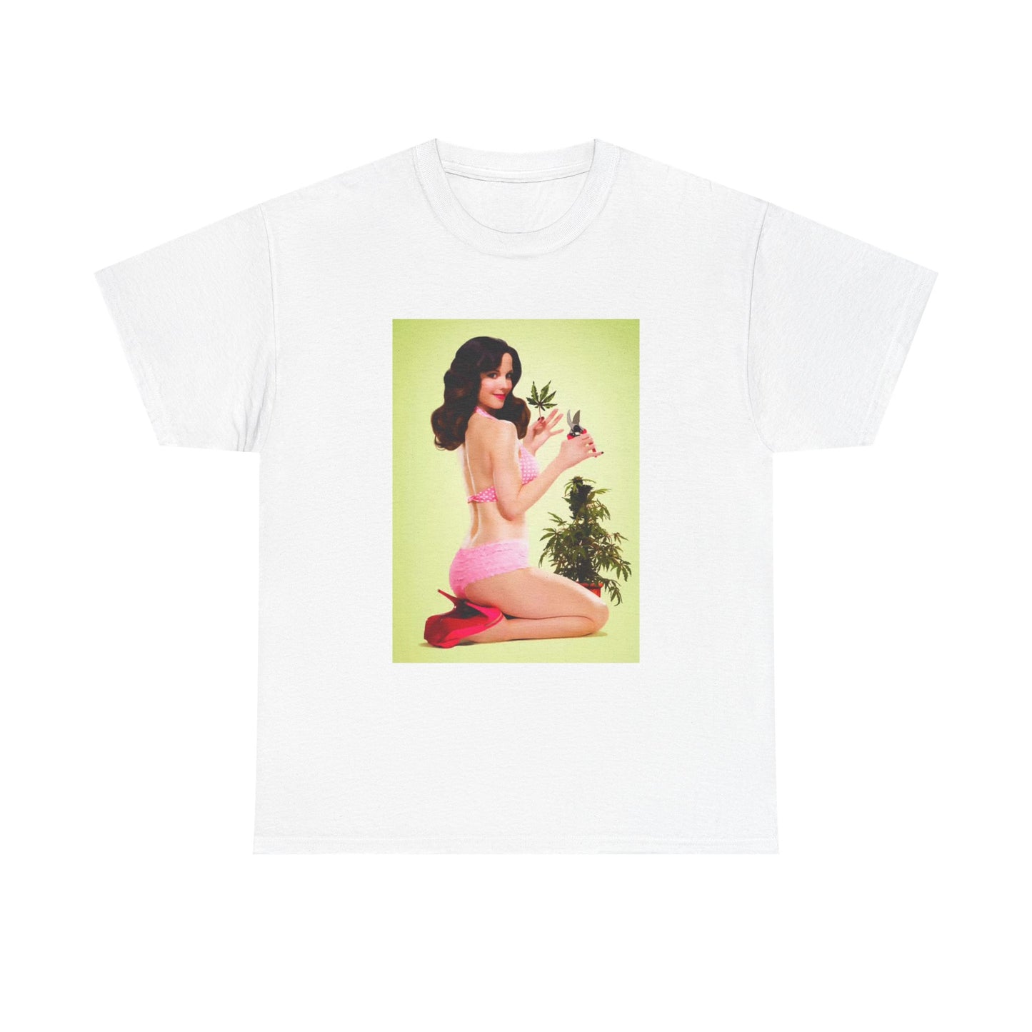 Weeds Tshirt Retro Tv series 420 bikini California cheech Unisex Heavy Cotton