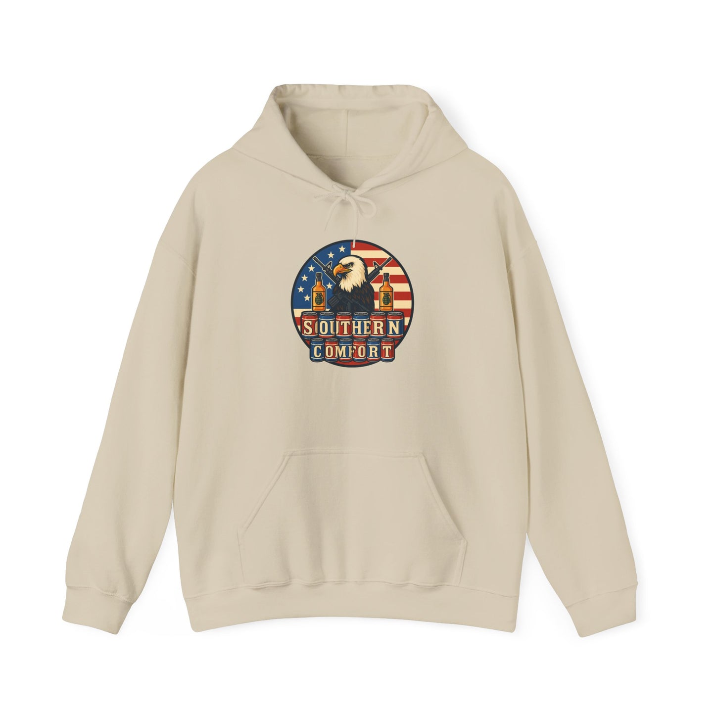 Southern Comfort Hoodie Bald Eagle Unisex Heavy Blend™ Hooded Sweatshirt