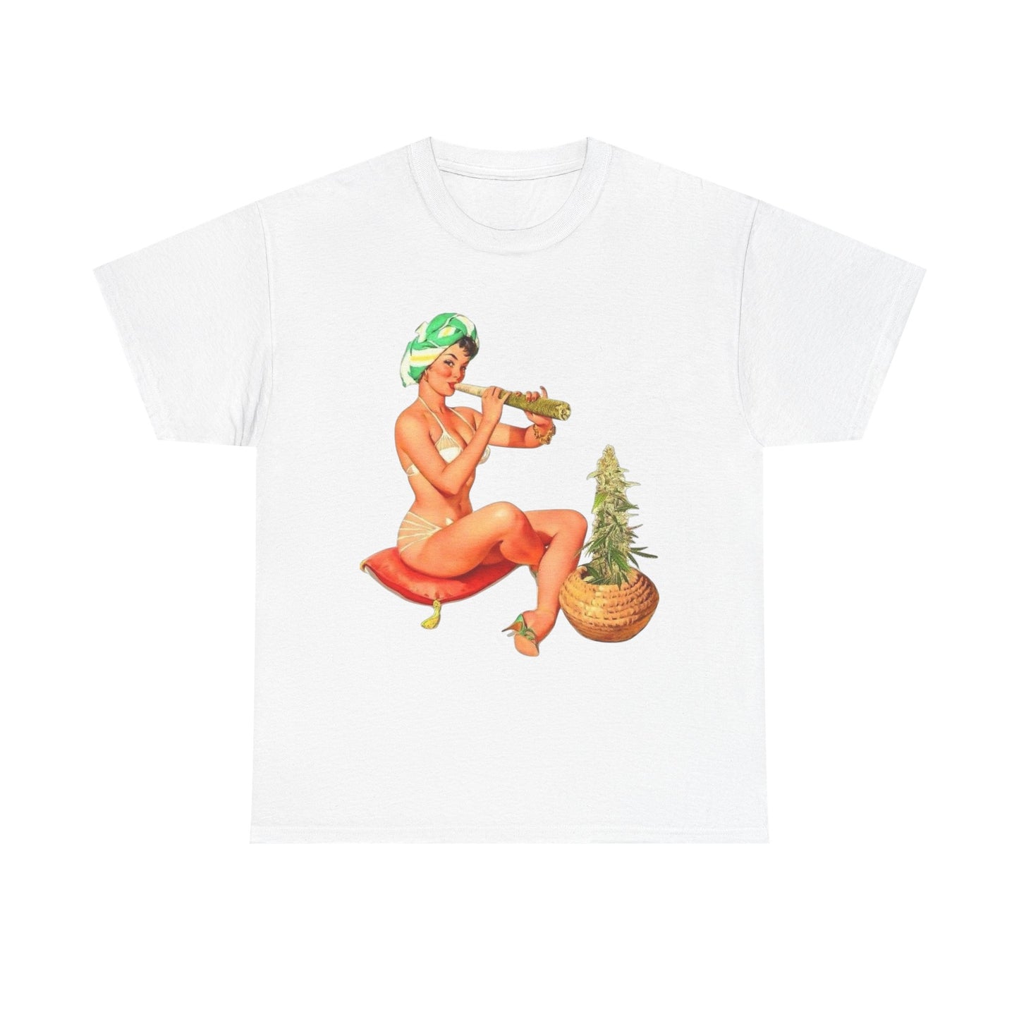 Weed Charmer Graphic T-Shirt Women's Heavy Comfy Cotton Tee