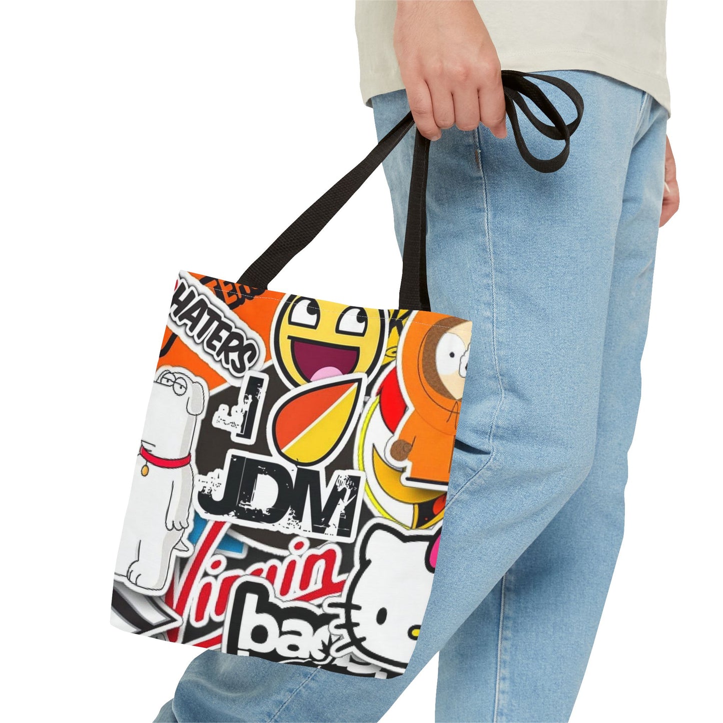 Sticker Print All Over Print BRAND NEW Purse, Pocketbook,Travel Tote Bag