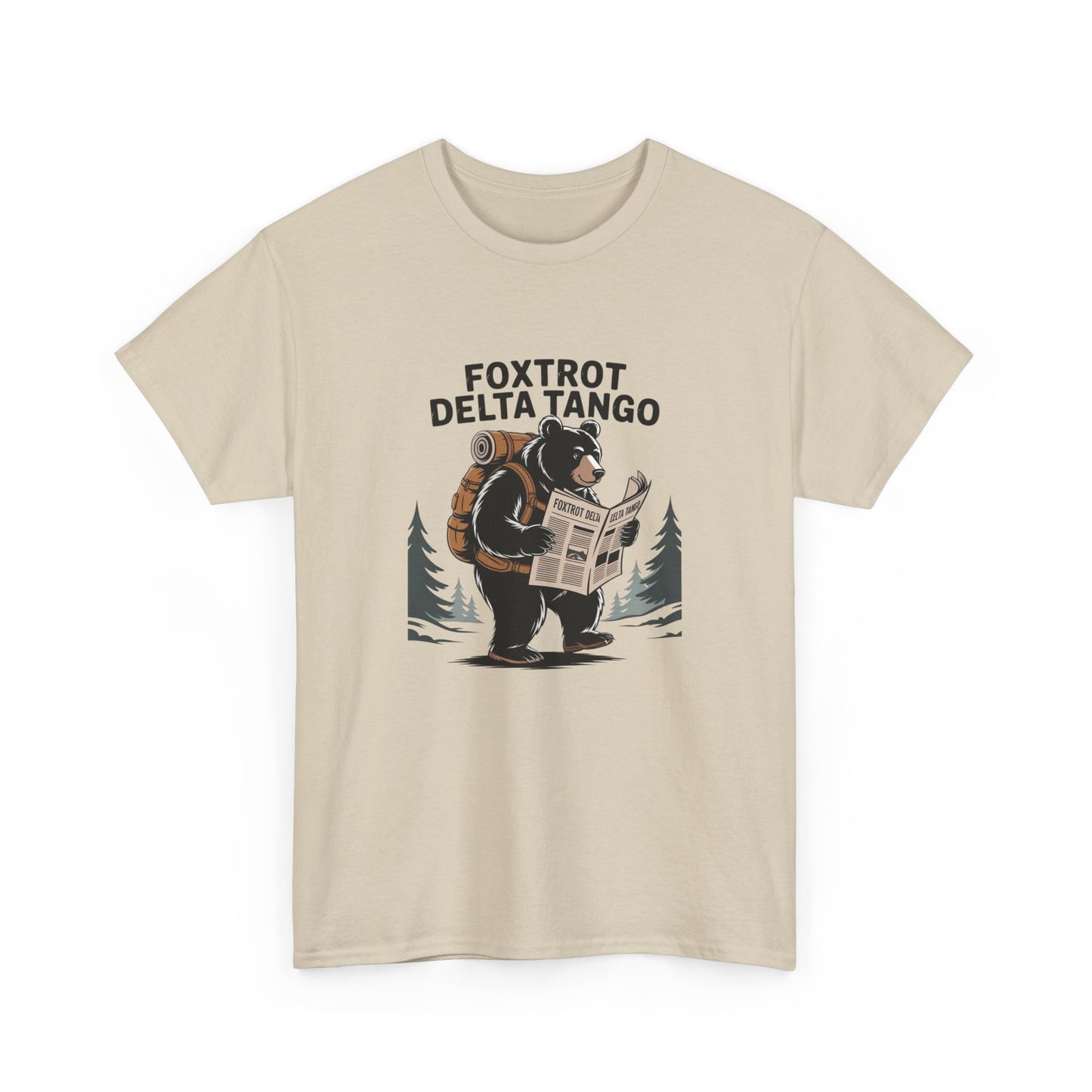 Foxtrot Delta Tango Graphic T Shirt Unisex Heavy Cotton Tee