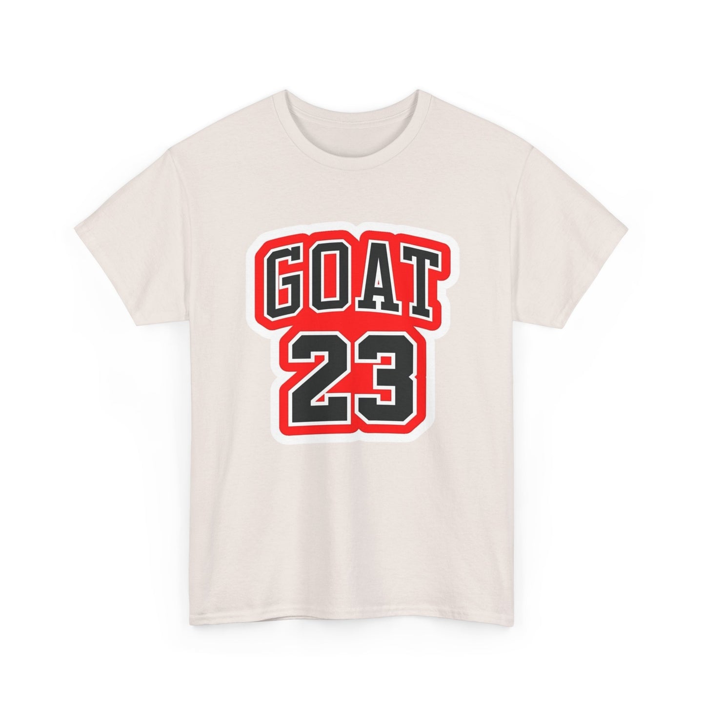 GOAT Jordan 23 Basketball Graphic T Shirt NEW Unisex Heavy Cotton Tee