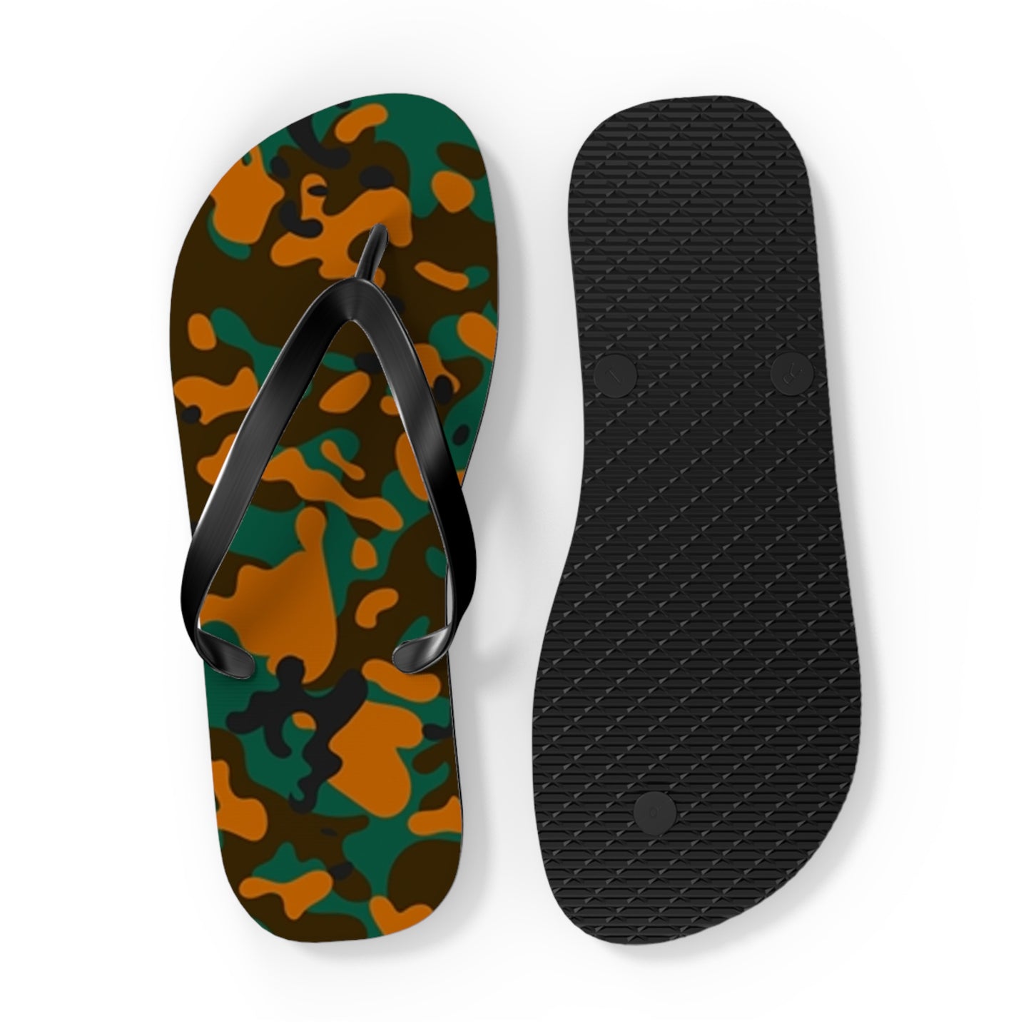 Waves And Sun Sandals Mens Camo Summer Flip Flops Slides BRAND NEW