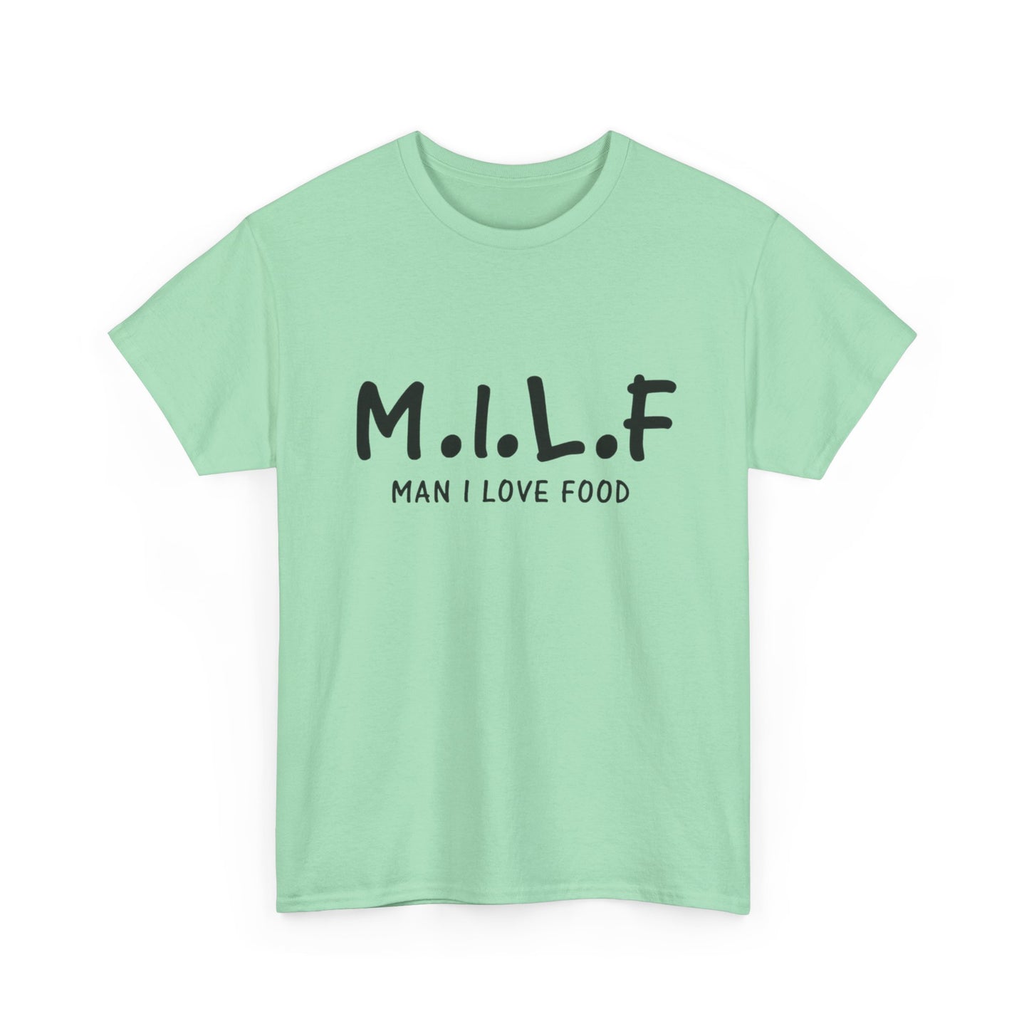 MILF Funny Food Jokes Graphic T Shirt NEW ADULT Unisex Heavy Cotton Tee