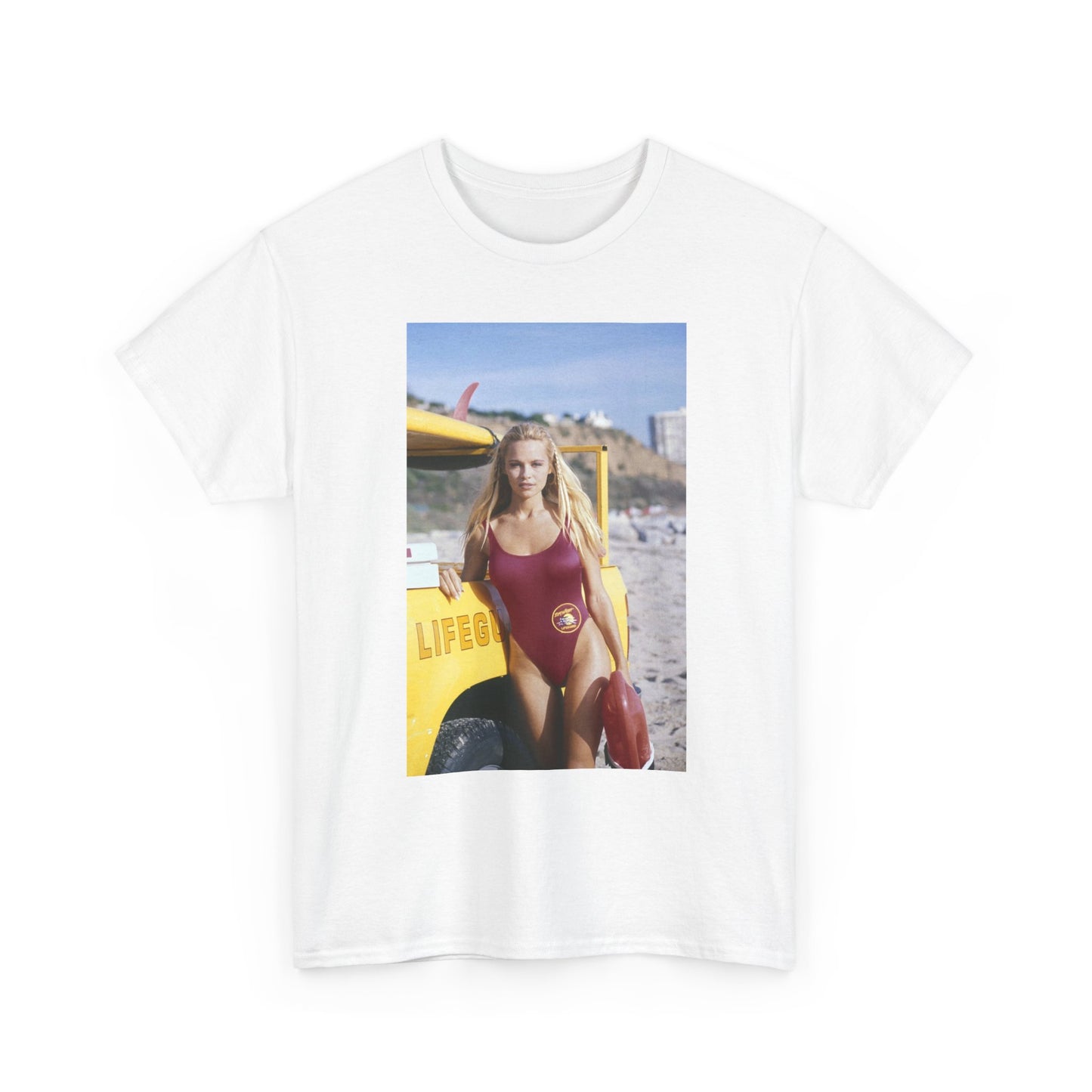 Pam Anderson Baywatch T Shirt Graphic Unisex Heavy Cotton Tee NEW GIFT