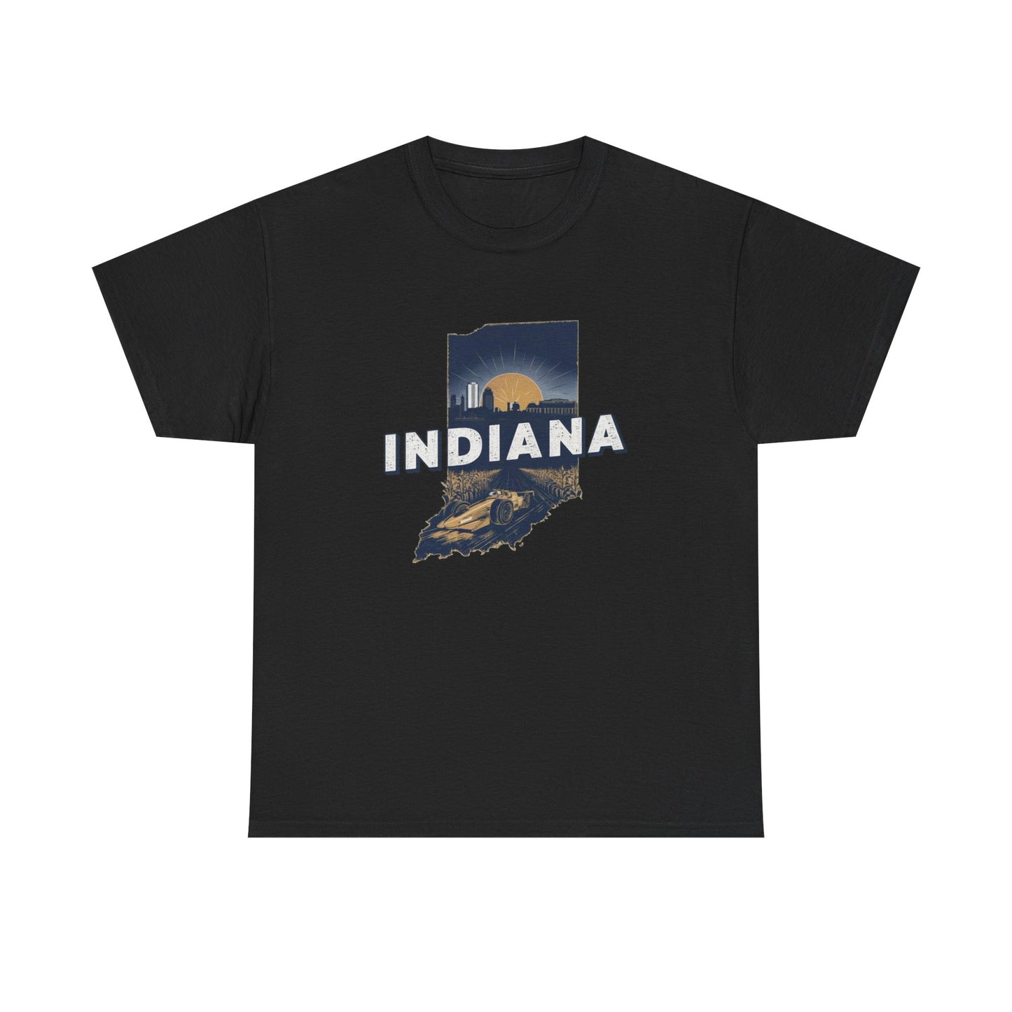 Indiana USA Graphic T Shirt NEW Adult Tee