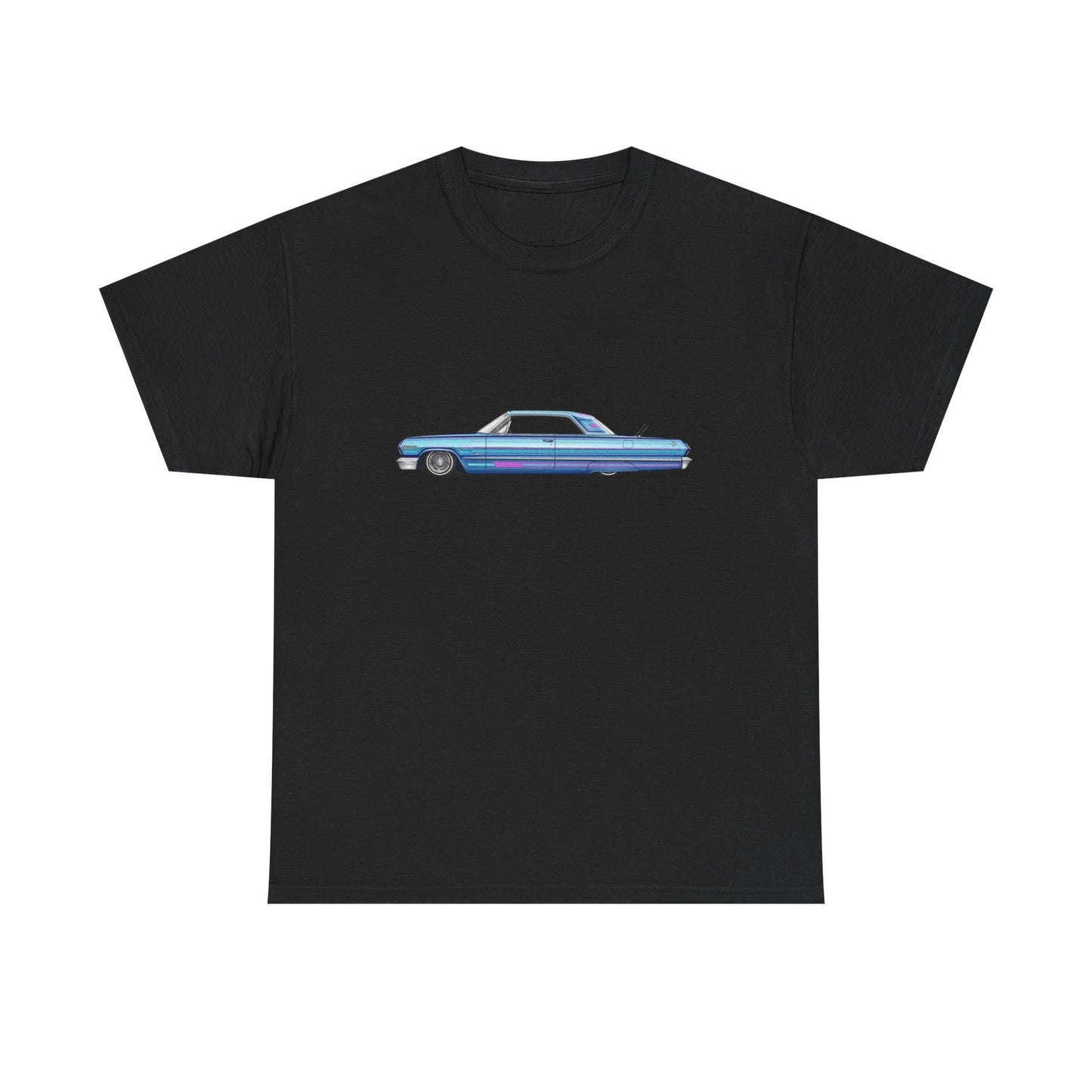 64 Impala Lowrider Cali Graphic T Shirt Unisex Heavy Cotton Tee NEW