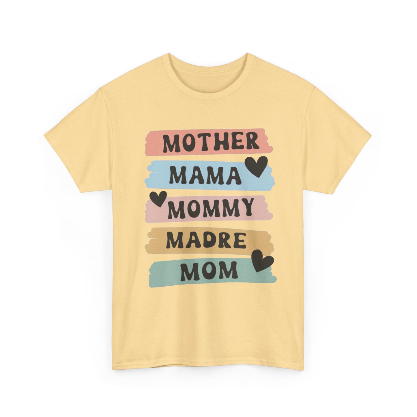 Mother Mom Mommy Madre Graphic T Shirt NEW ADULT