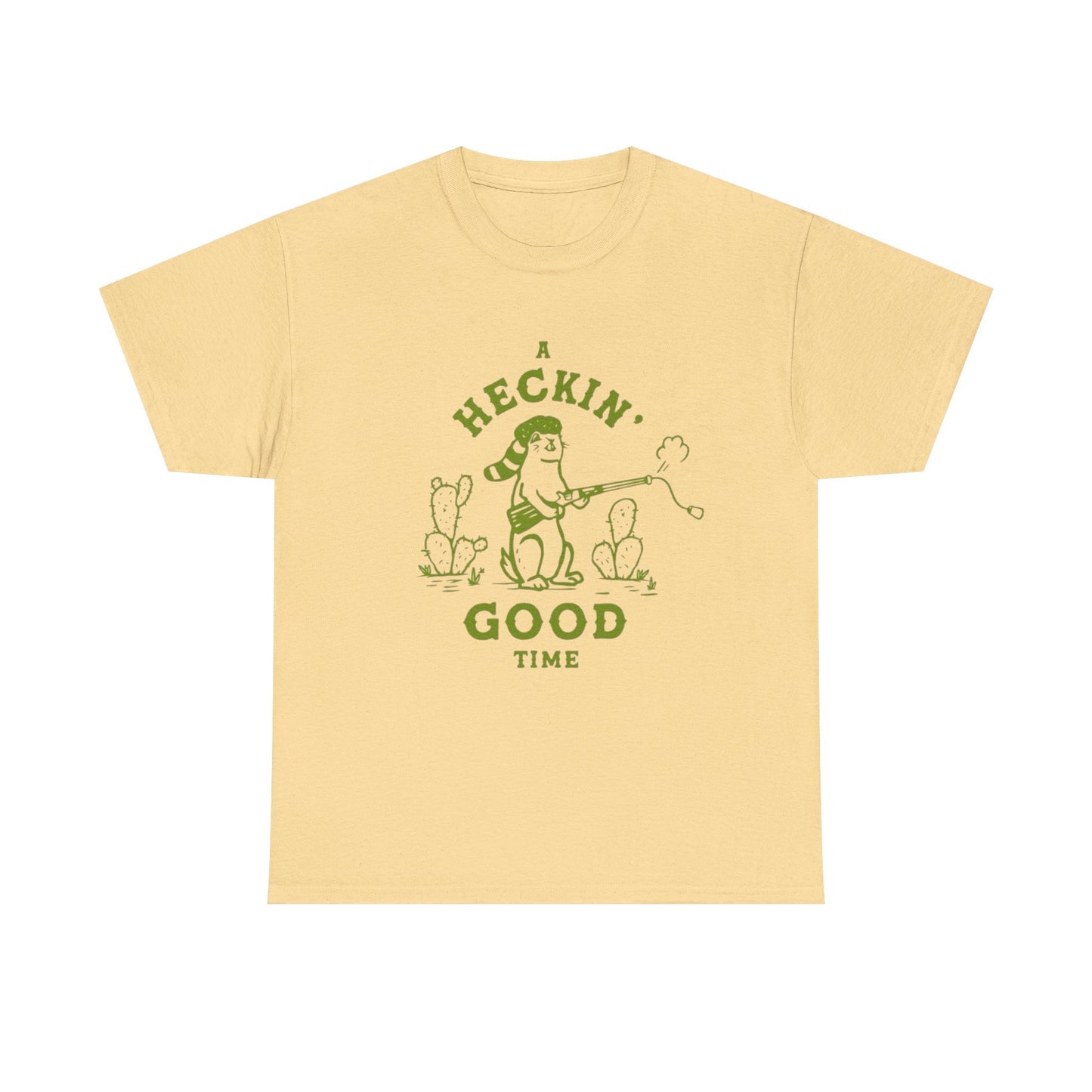 A Heckin Good Time Graphic T Shirt ADULT NEW