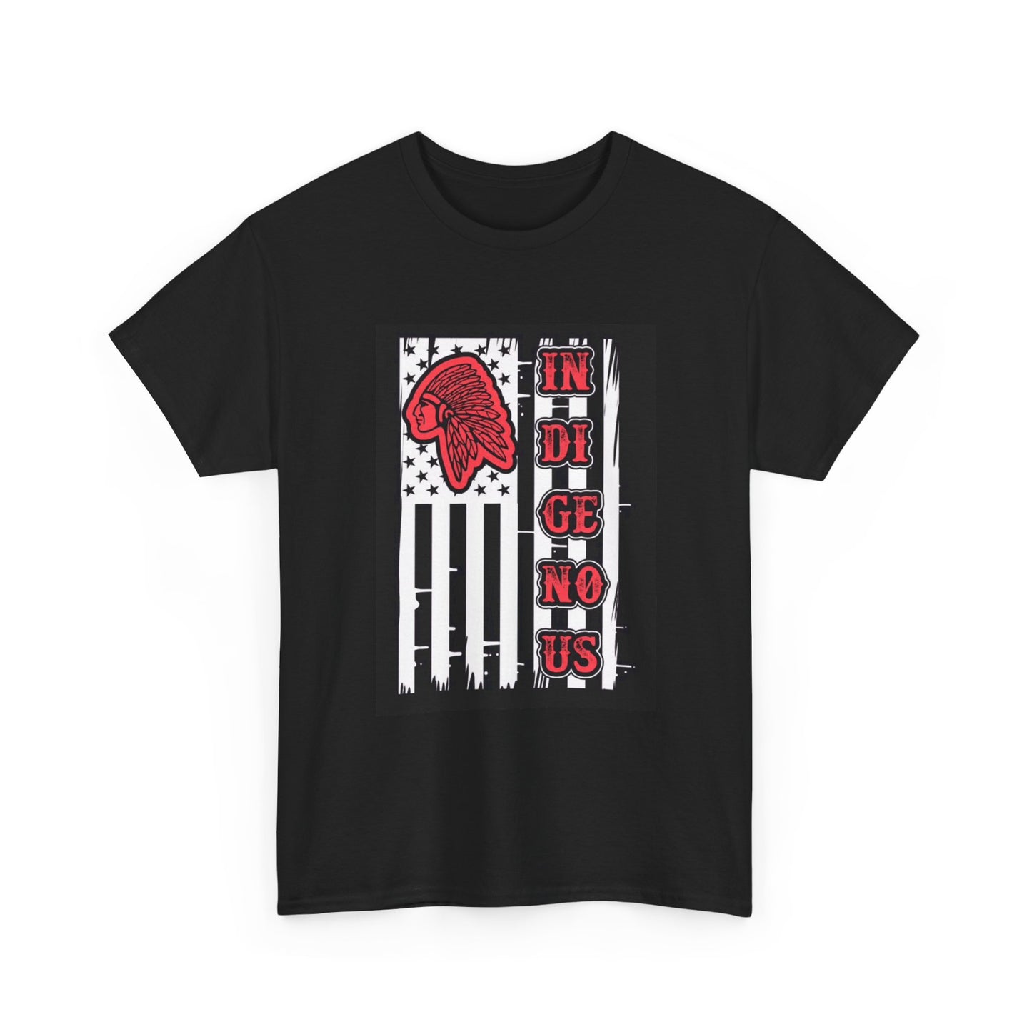 Native American Indian Tshirt Pride New Unisex Heavy Cotton Tee