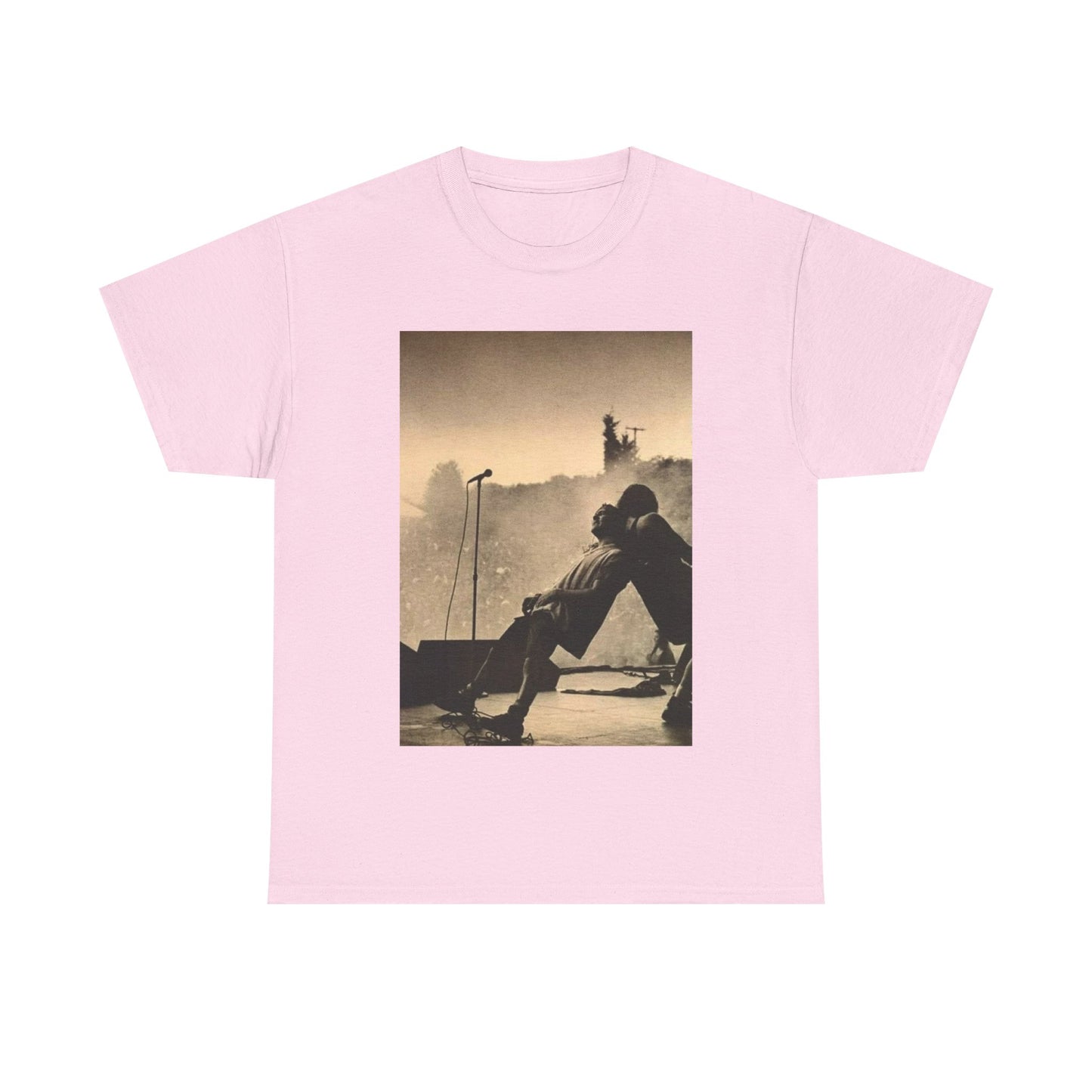 Pearl Jam TShirt vintage grunge stage  photo Unisex Heavy Cotton Tee OFFICIAL