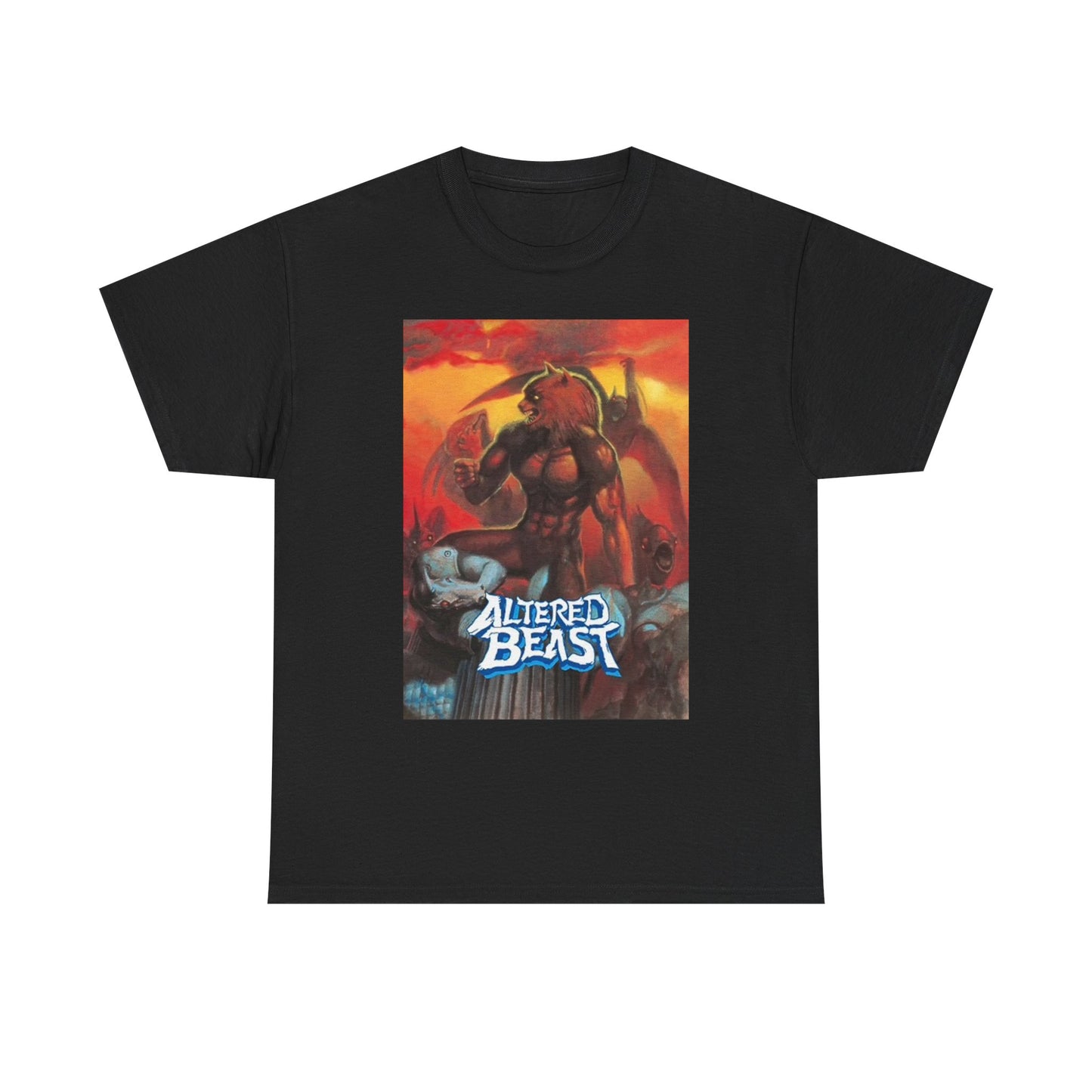 Altered Beast Graphic T Shirt Vintage Gaming Retro Unisex Heavy Cotton Tee