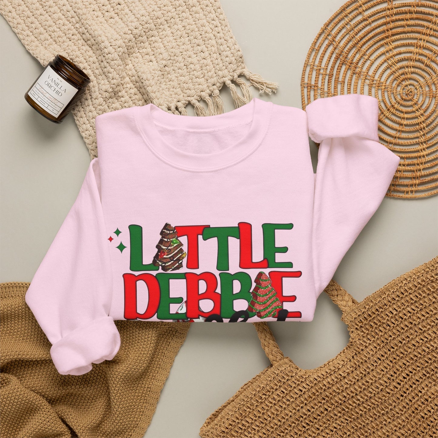 Little Debbie Slut Funny Christmas Sweater NEW Heavy Blend™ Crewneck Sweatshirt
