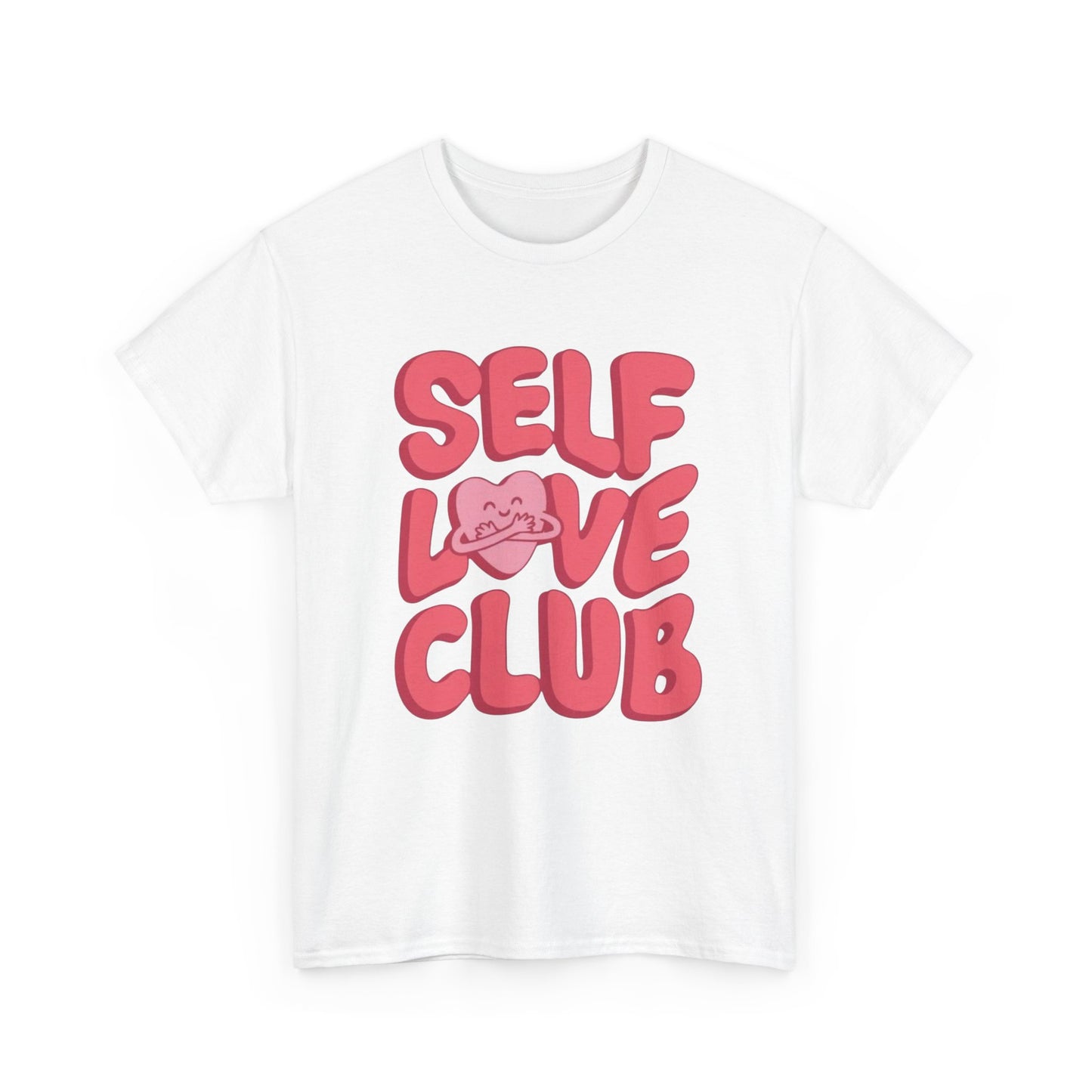 Self Love Club Hearts Graphic T Shirt Unisex Cotton Tee - New Gift - Tee