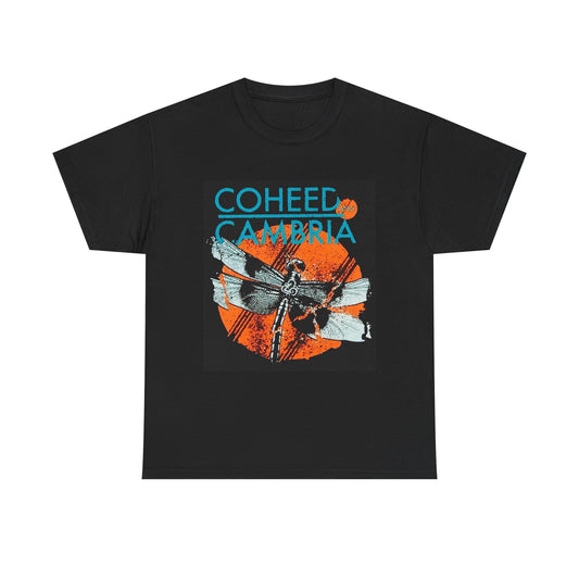 Coheed And Cambria Tshirt Retro Rock Band Merch Unisex Heavy Cotton Tee Vintage