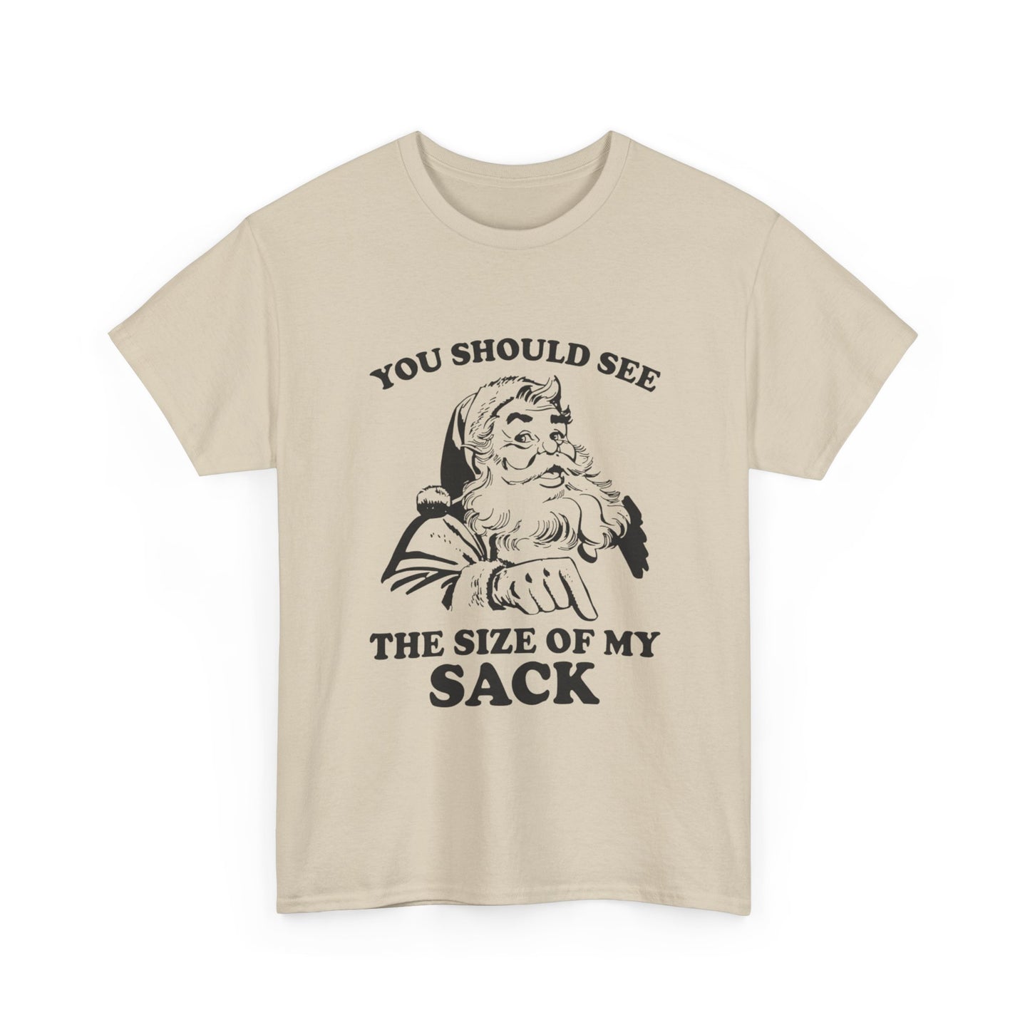 Funny Santa Sex Jokes Humor Graphic T Shirt Unisex NEW Heavy Cotton Tee