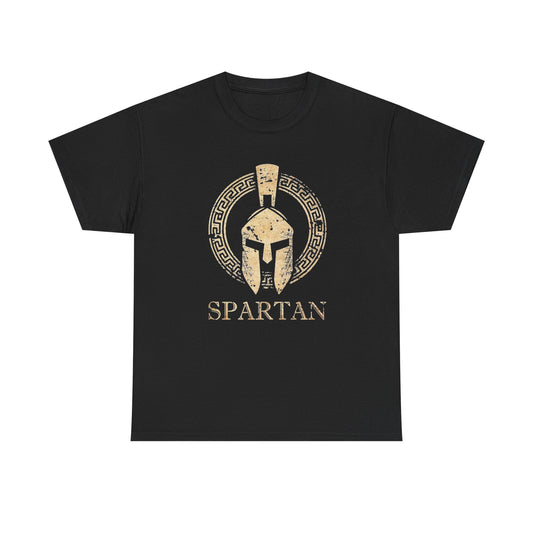 Spartan Graphic T Shirt Unisex Heavy Cotton Tee