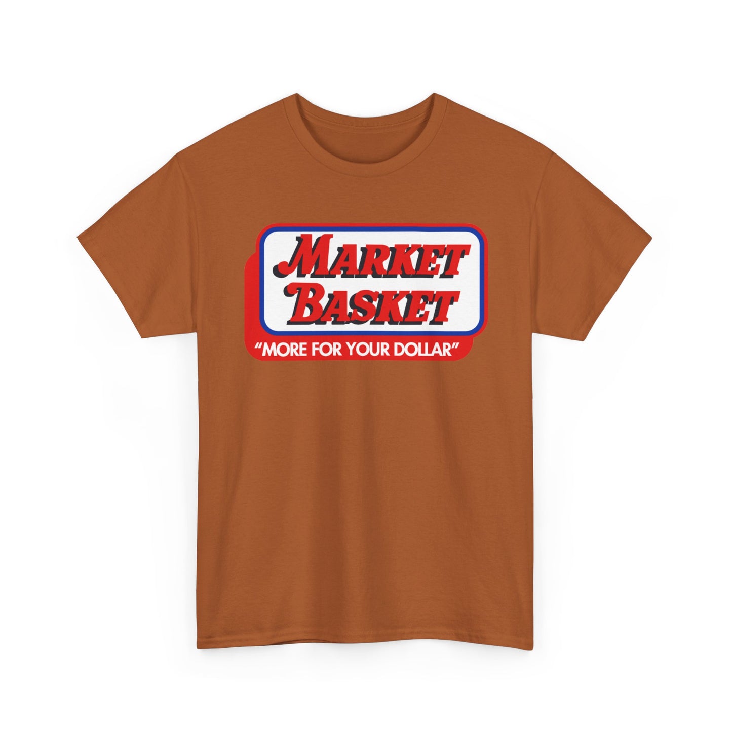 Boston vintage New England market basket patriots Heavy Cotton Tee