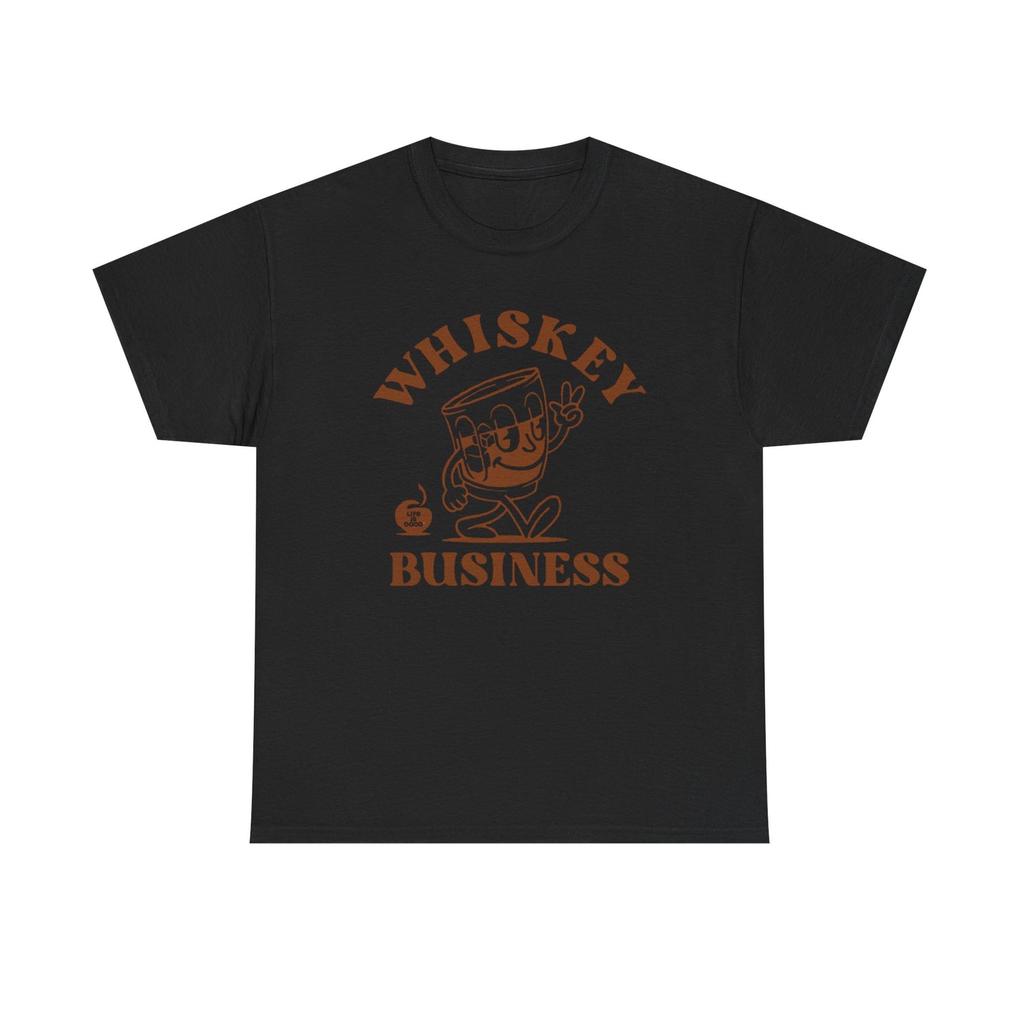 Whiskey Business T Shirt Funny Jokes Humor Unisex Heavy Cotton Tee