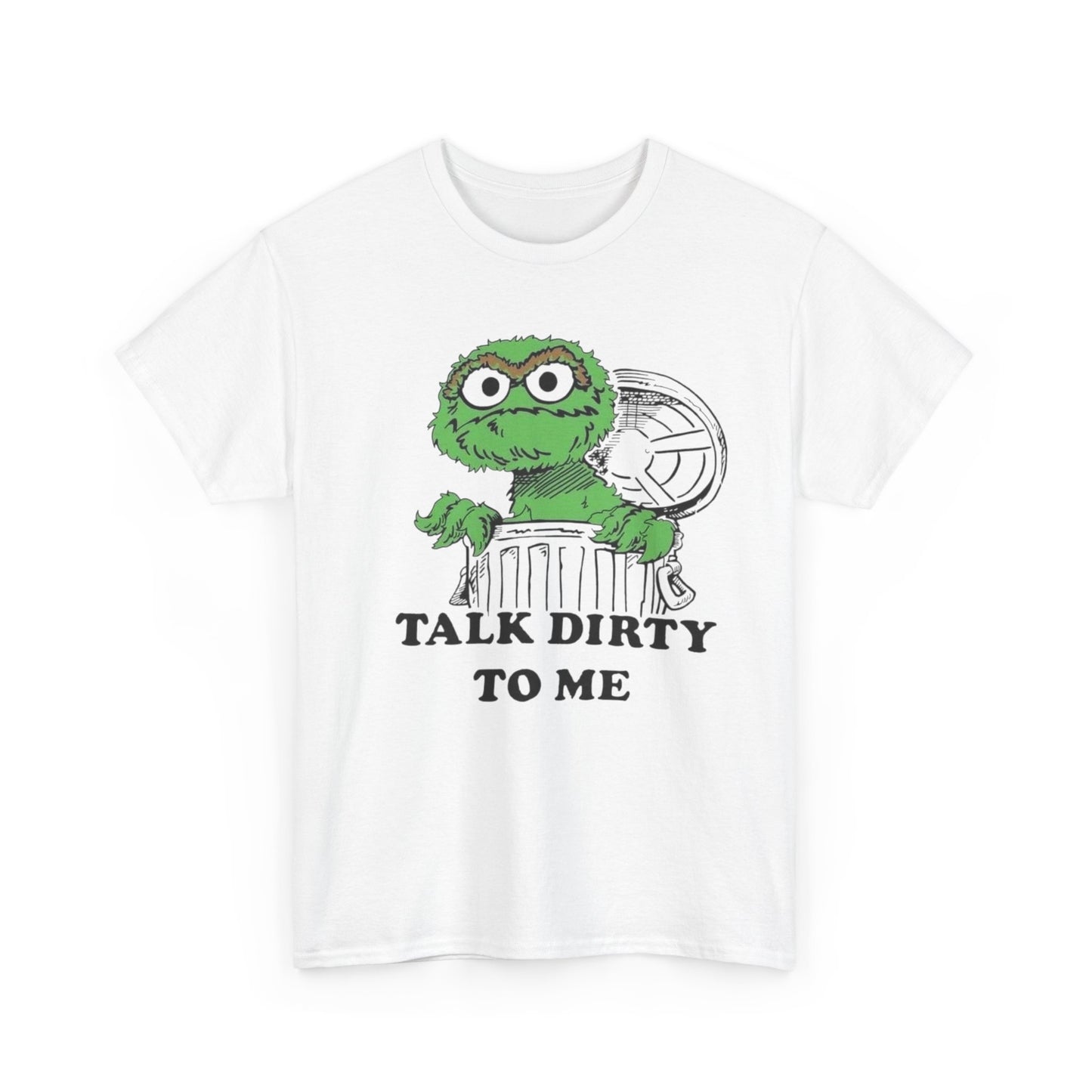 Talk Dirty To Me Funny Graphic T Shirt Apparel Heavy Cotton Tee Small-5xl NEW