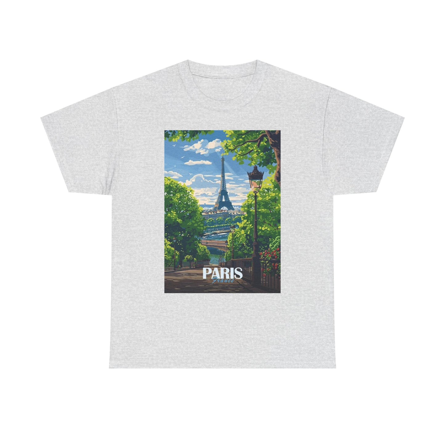 Paris France Eiffel Tower T Shirt BRAND NEW Apparel Unisex Graphic Tee USA