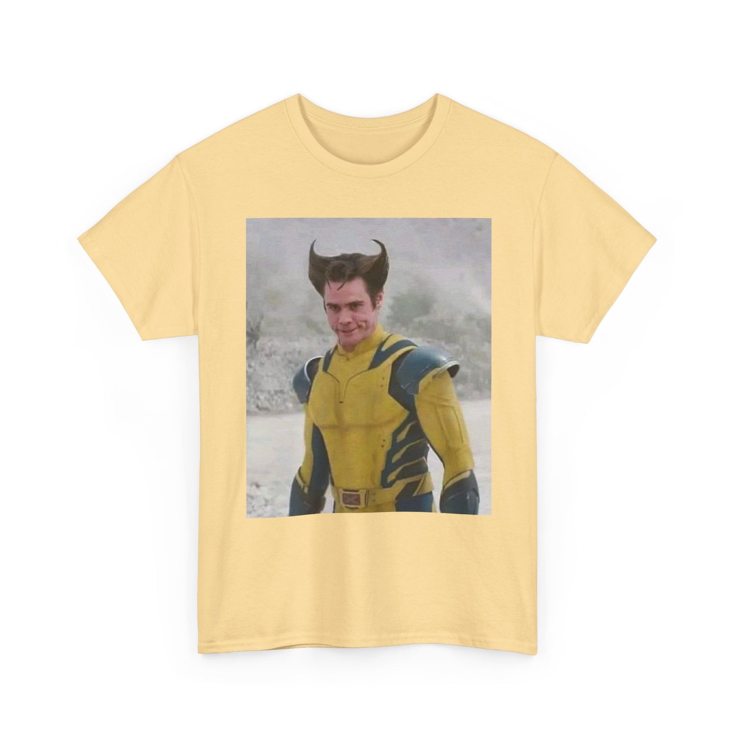 Jim Carrey Funny Superhero Graphic T Shirt Unisex Heavy Cotton Tee Gift New
