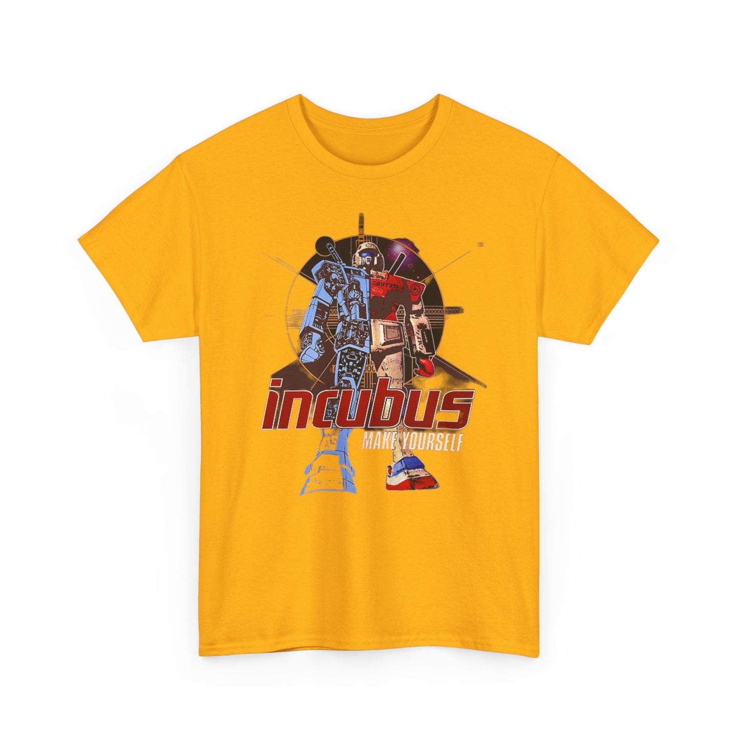 Incubus T-shirt vintage rock band retro metal Unisex Heavy Cotton Tee